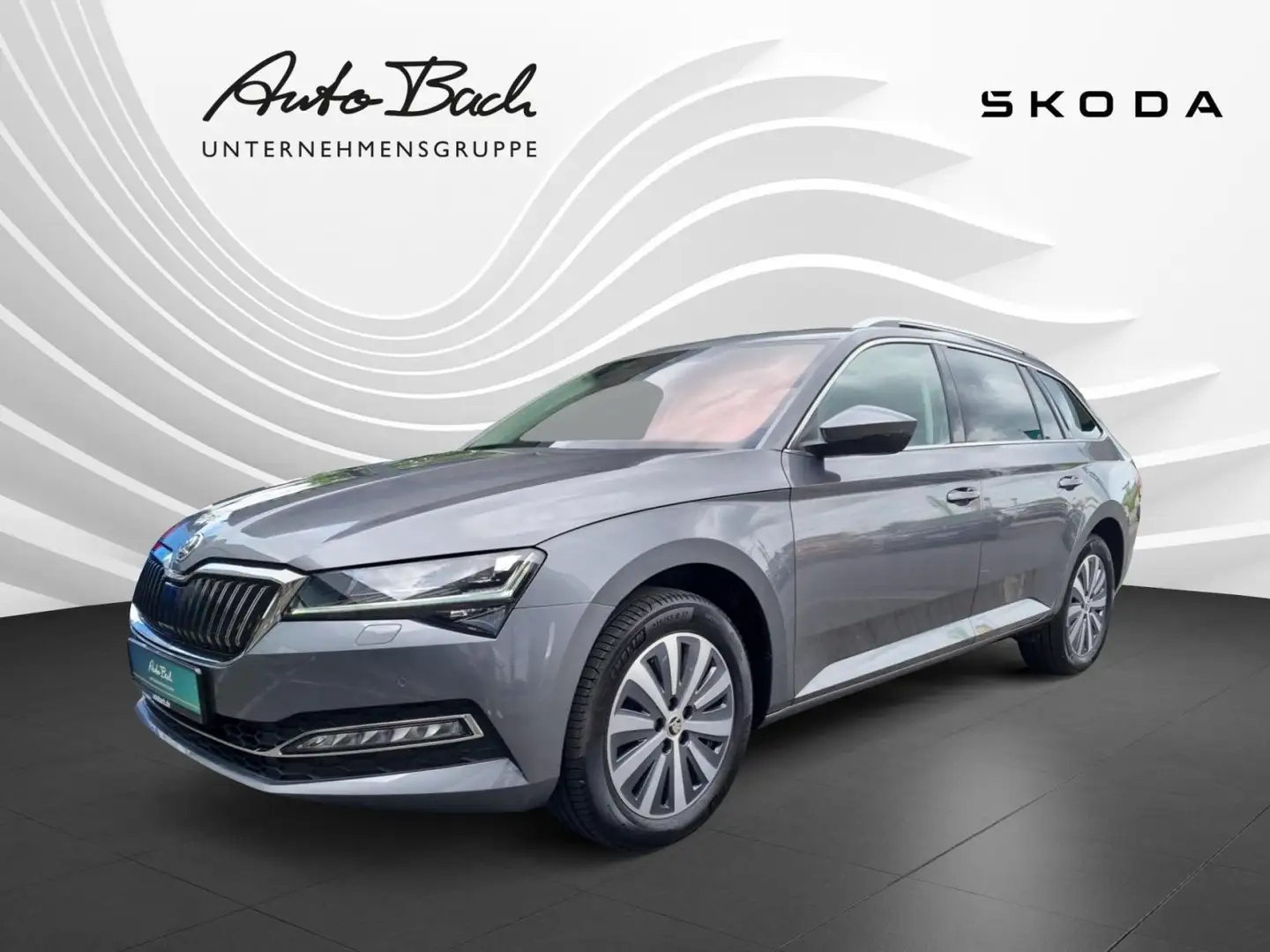 Skoda Superb Combi Style 2.0 TDI DSG Gri - 1