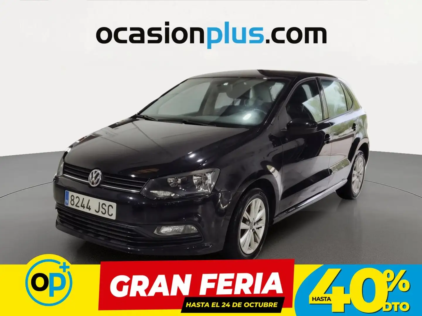 Volkswagen Polo 1.0 BMT A-Polo 55kW Negro - 1