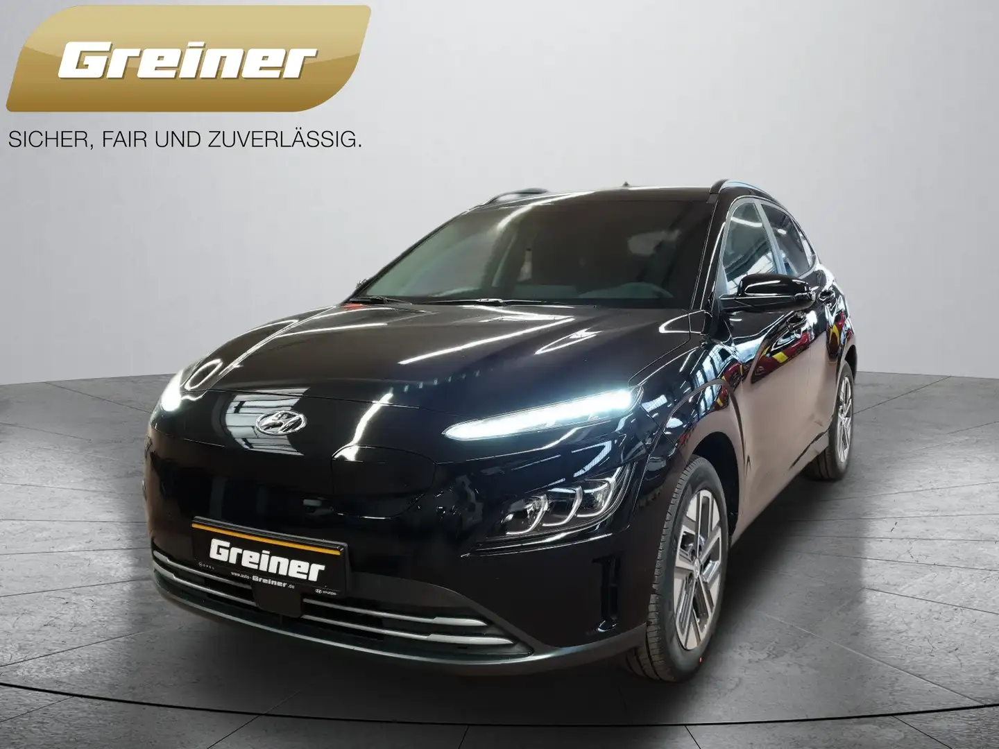Hyundai KONA Elektro Trend 100 kW RÜCKFAHRKAMERA|PDC Schwarz - 2