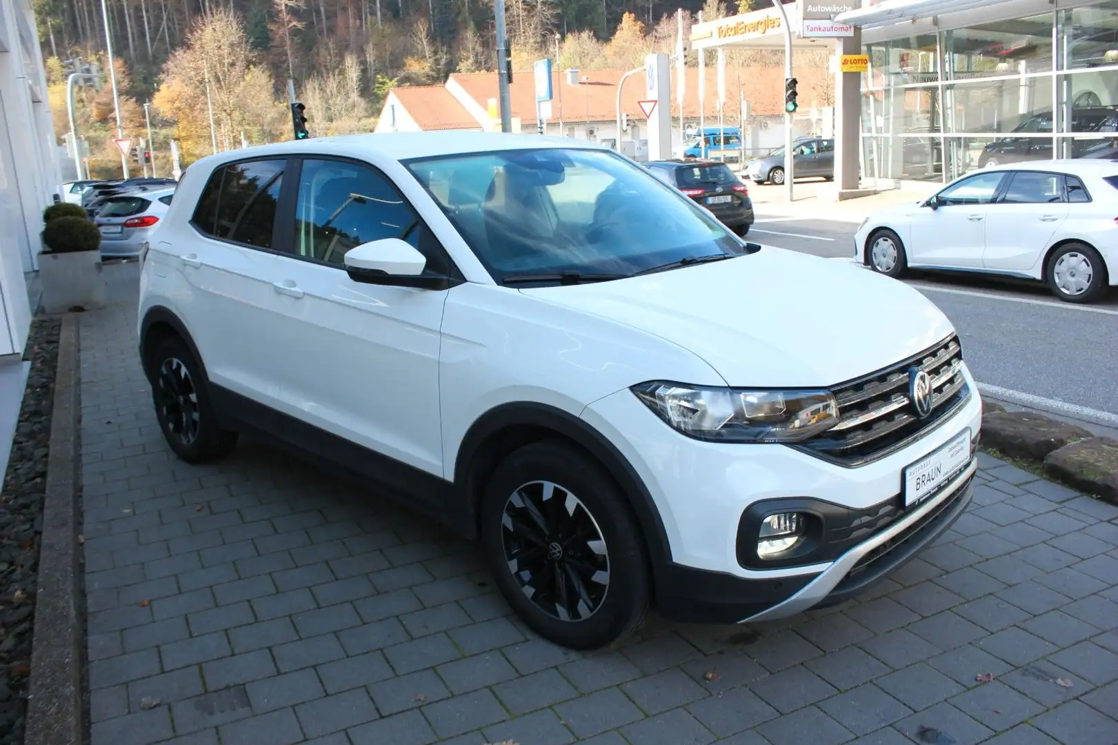 Volkswagen T-Cross 1.0 TSI PDC,Klima,ACC,NSW,BT,SHZ Weiß - 2