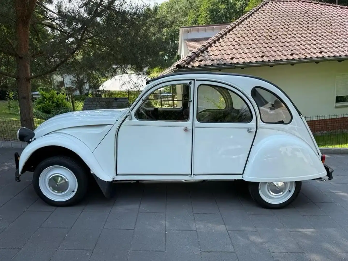 Citroen 2CV Blanc - 1
