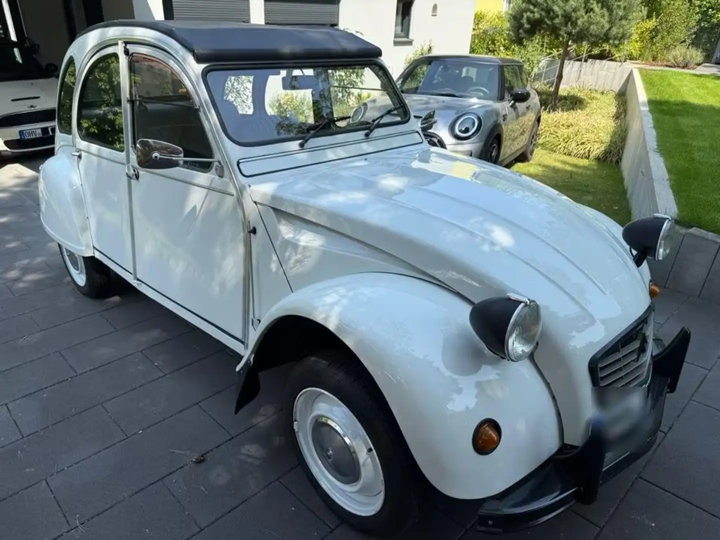 Citroen 2CV Blanc - 2