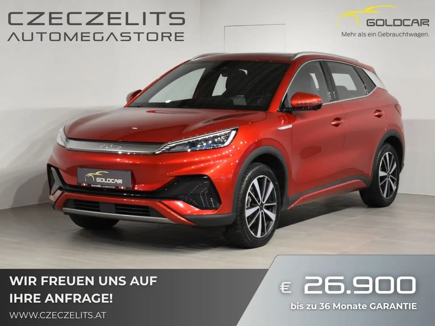 BYD Atto 3 Atto3 60,5 kWh Design Österreich Paket Rot - 1