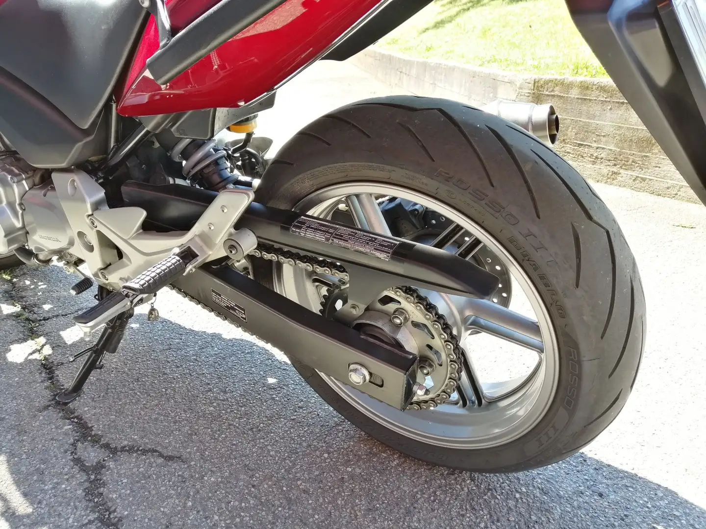 Honda CBF 500 turismo Rojo - 2