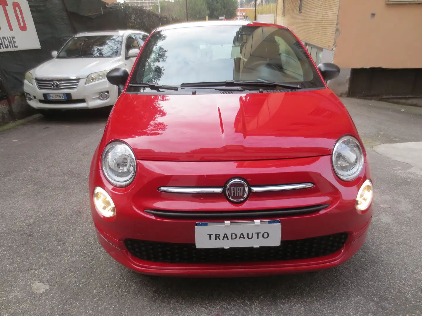 Fiat 500 500 1.0 hybrid Cult 70cv PERMUTA FINANZIAMENTO Rouge - 2