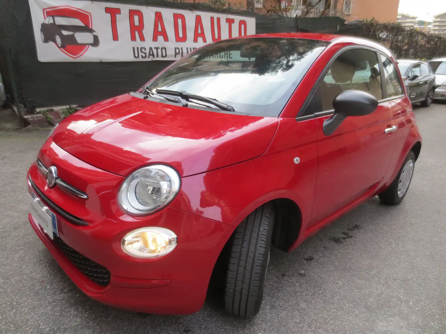 Fiat 500 500 1.0 hybrid Cult 70cv PERMUTA FINANZIAMENTO Rouge - 1