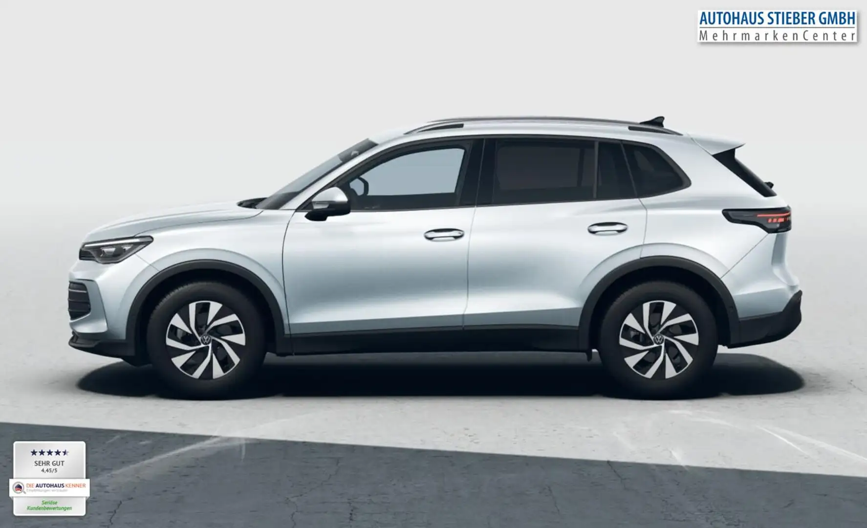 Volkswagen Tiguan 1.5 eTSI 150 DSG LED+ eHk ParkAs SHZ Kam 110 kW... Ezüst - 2