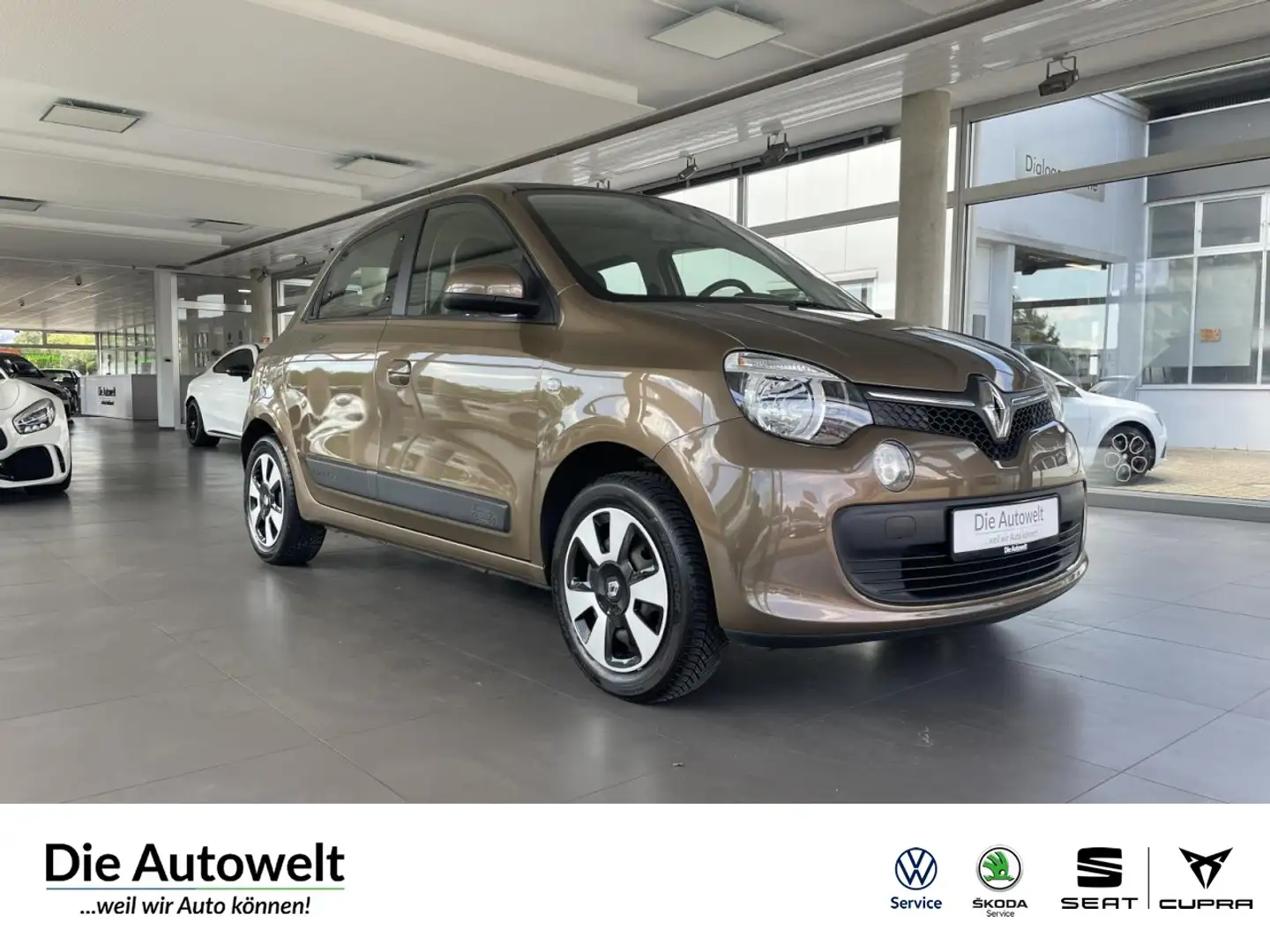 Renault Twingo Dynamique 1.0 / 59TKM KLIMA GBA SHDACH Klima Braun - 1
