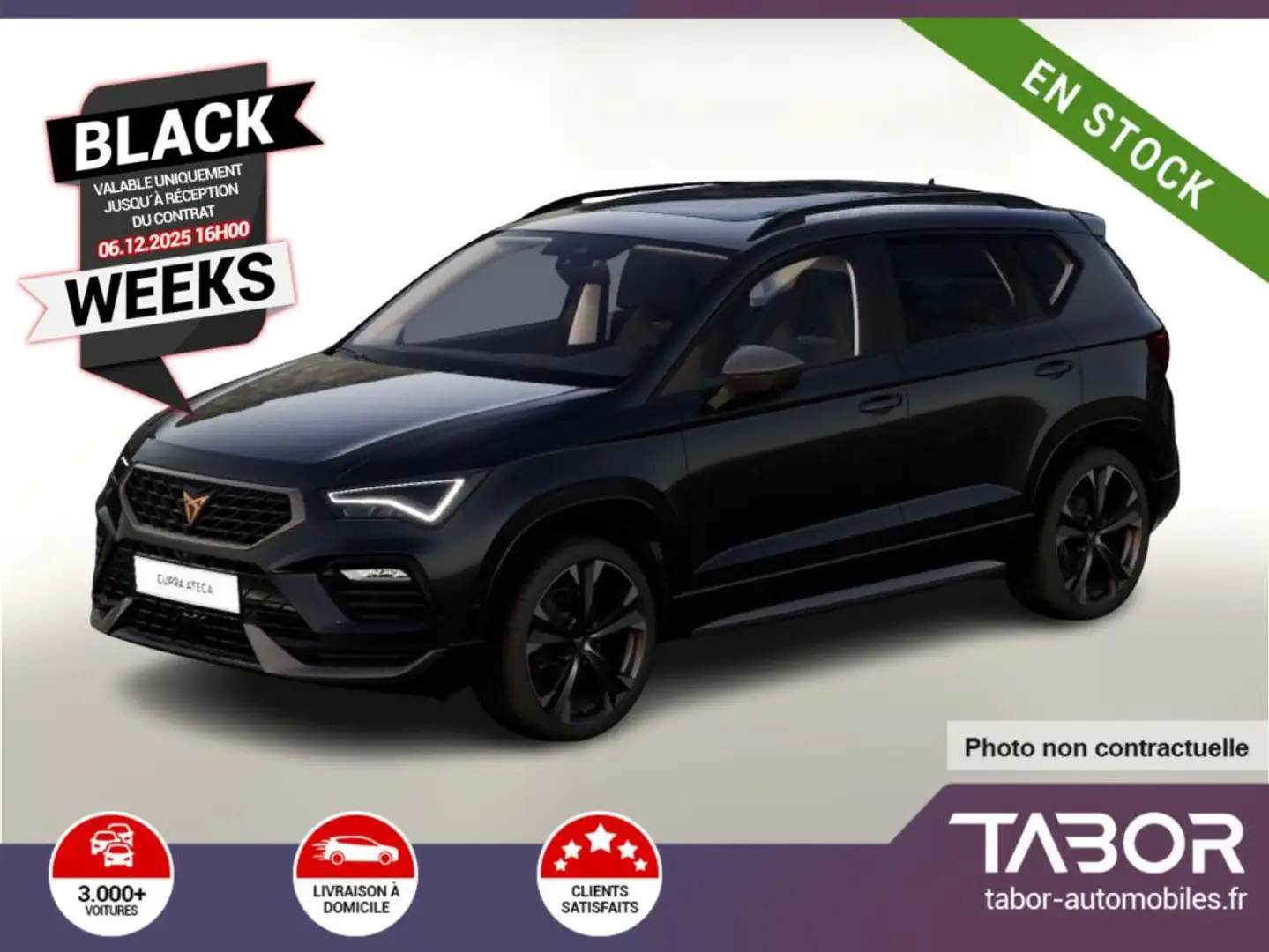CUPRA Ateca 1.5 TSI 150 DSG GPS Sièges chauf. Noir - 1