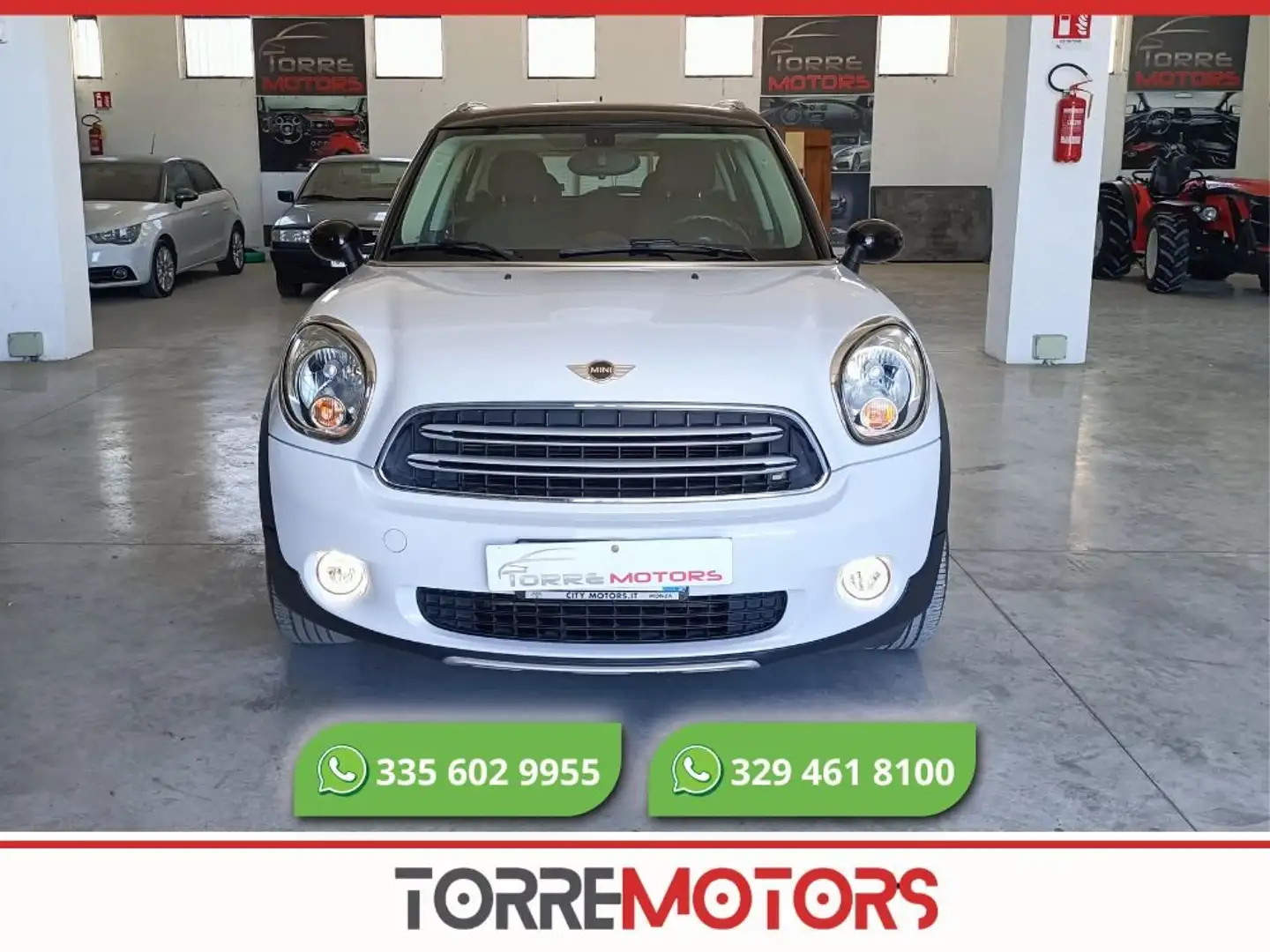MINI Cooper D Countryman Mini Countryman 2.0 Cooper D all4 Business auto E6 Bianco - 1