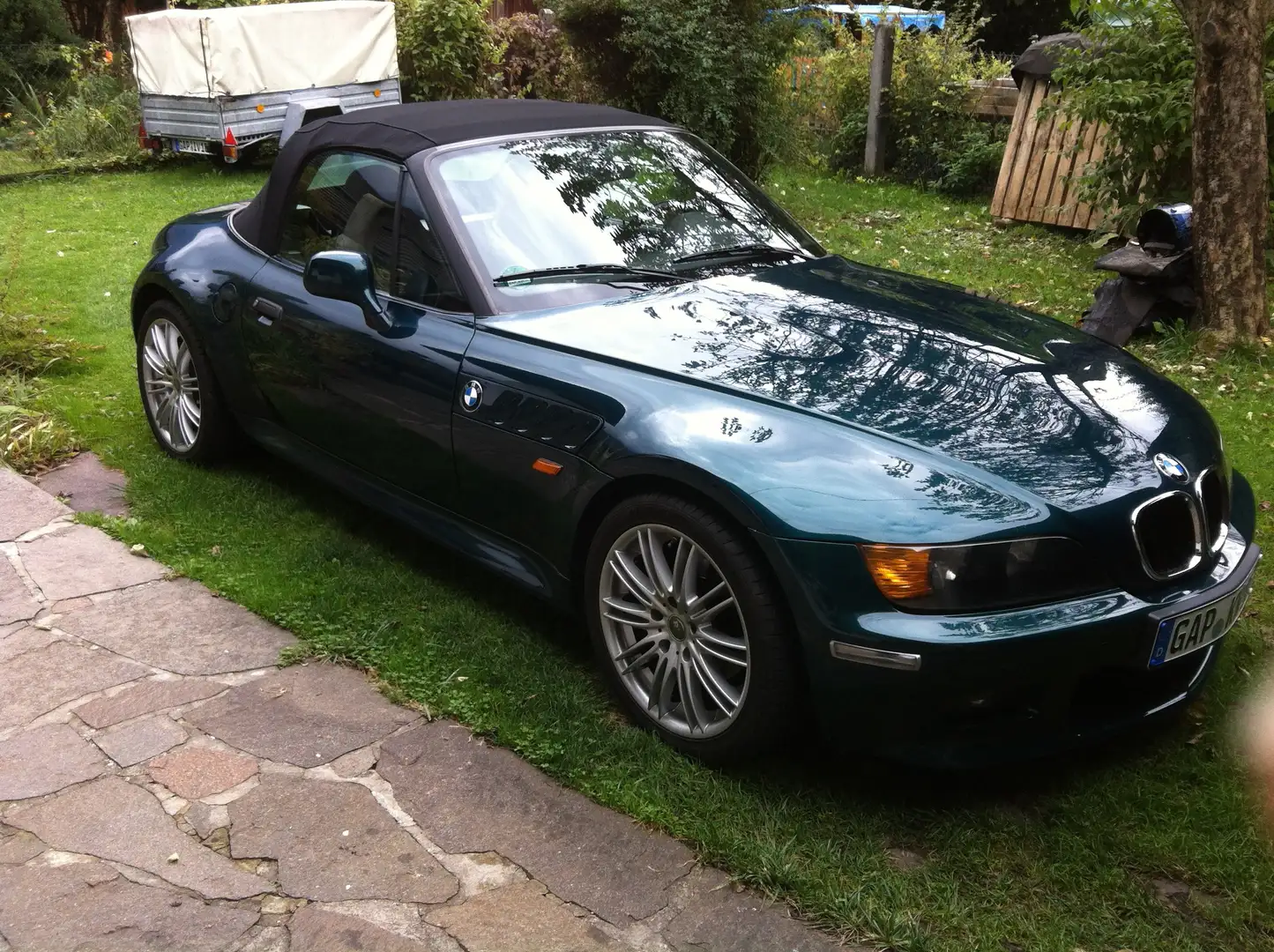 BMW Z3 Z3 roadster 2.8 Top Zustand M-Ausstattung Grün - 2