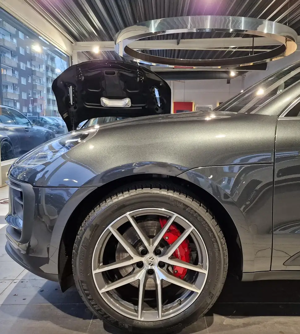 Porsche Macan S Pano*Kamera*AHK*ACC*Luftfederung* Szürke - 2