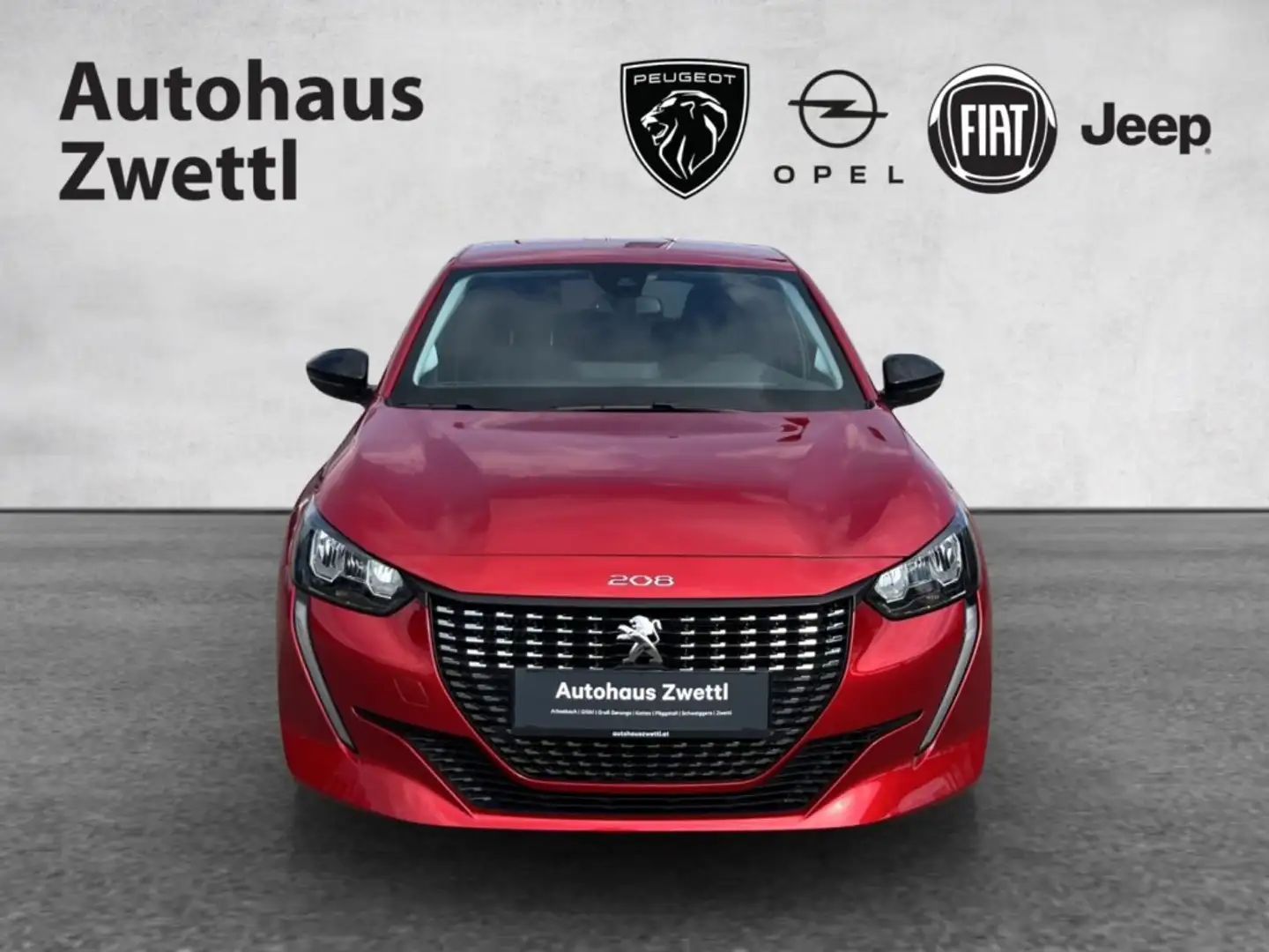 Peugeot 208 Allure PT 100 EAT8 Rot - 2