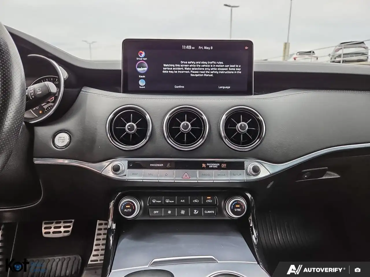 Kia Stinger снимка Kia Stinger