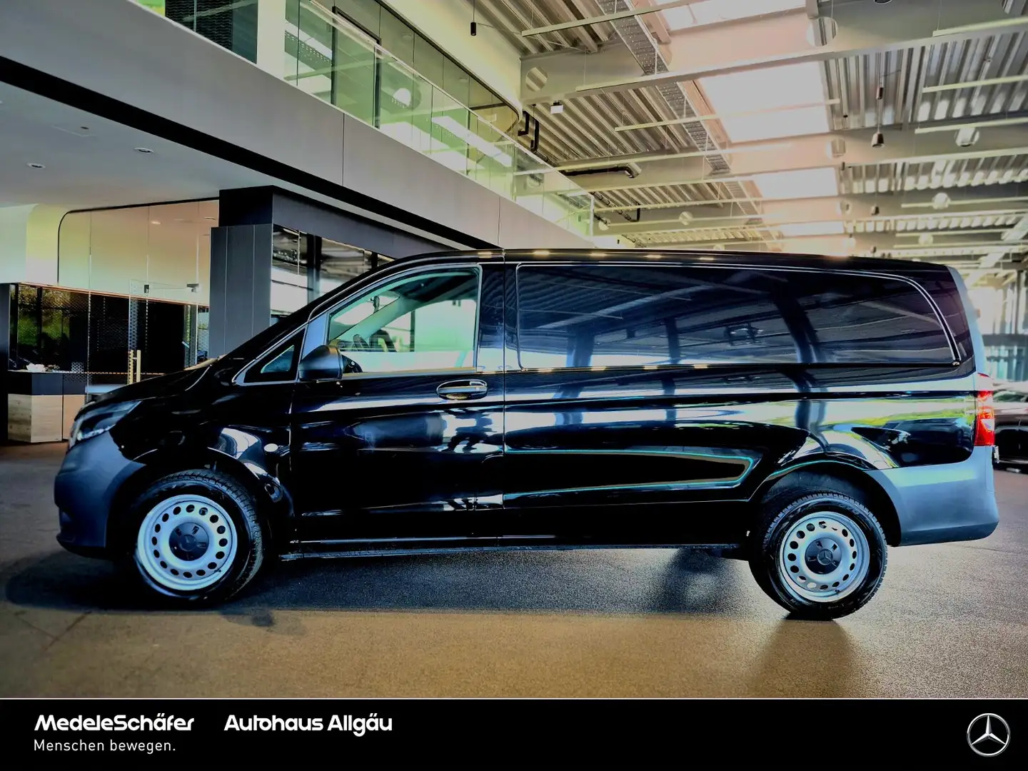 Mercedes-Benz Vito 116 CDI Kasten Lang Zwart - 2