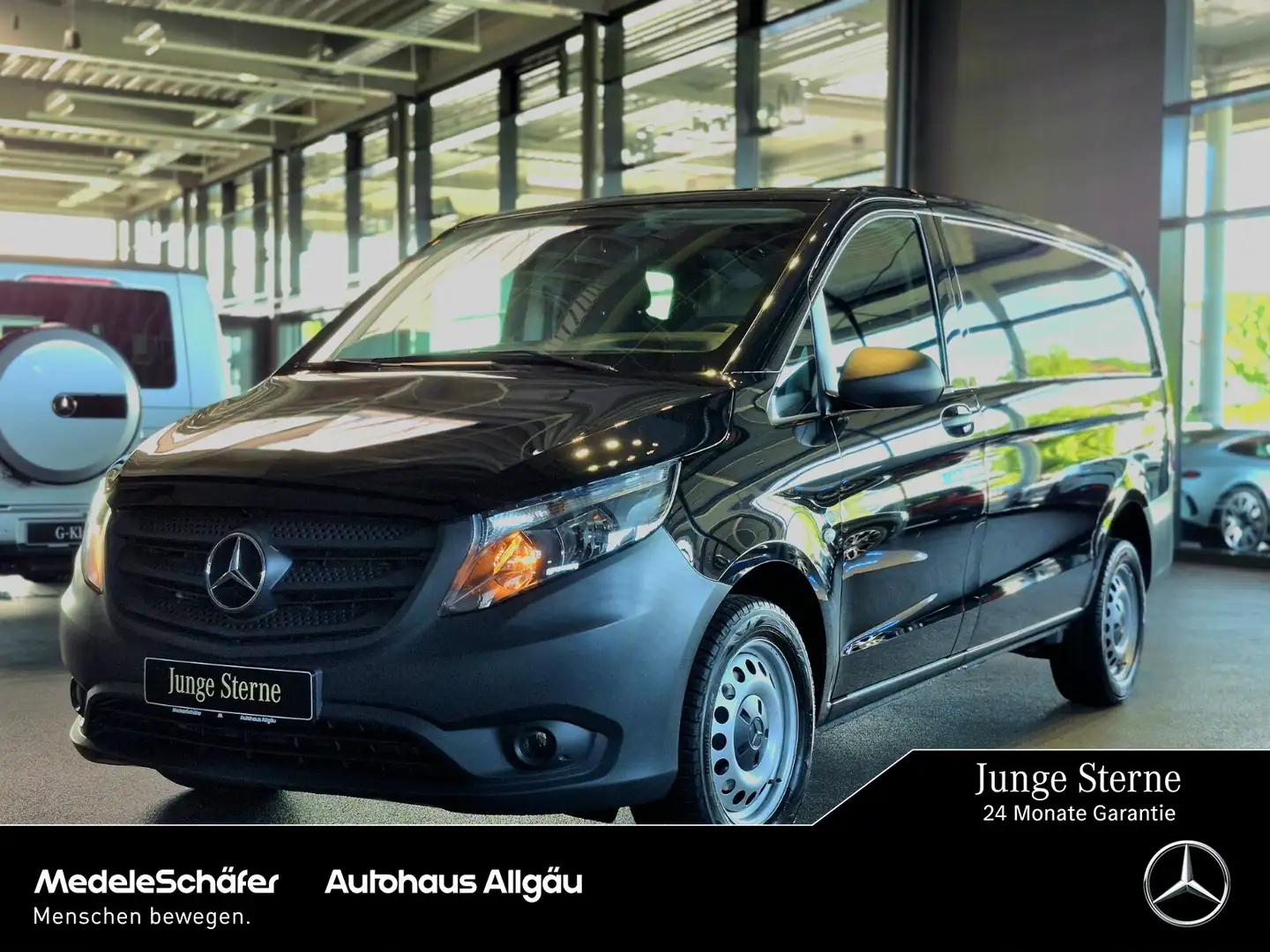 Mercedes-Benz Vito 116 CDI Kasten Lang Zwart - 1