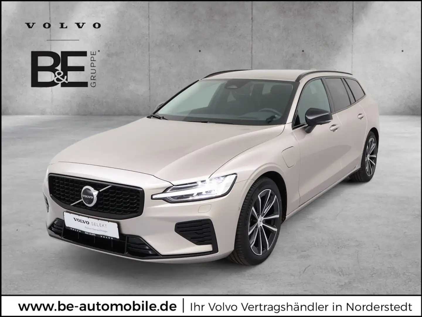 Volvo V60 T6 AWD Plus Dark Recharge ACC | HARMAN/KARDON | 360° KAMERA Beige - 1