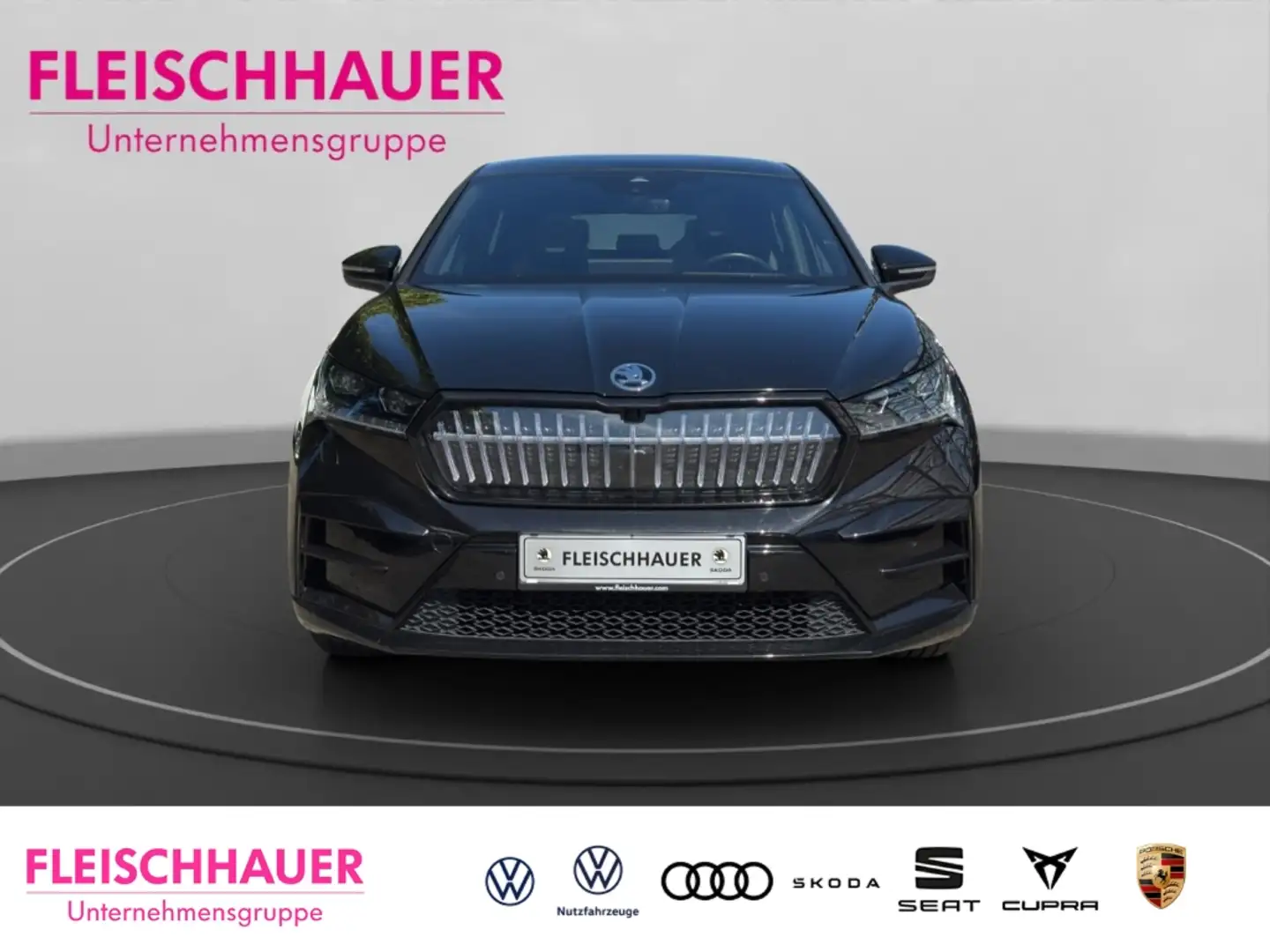 Skoda Enyaq Suite Coupe RS 82 kWh Batterie HUD Navi Leder Digi Schwarz - 2