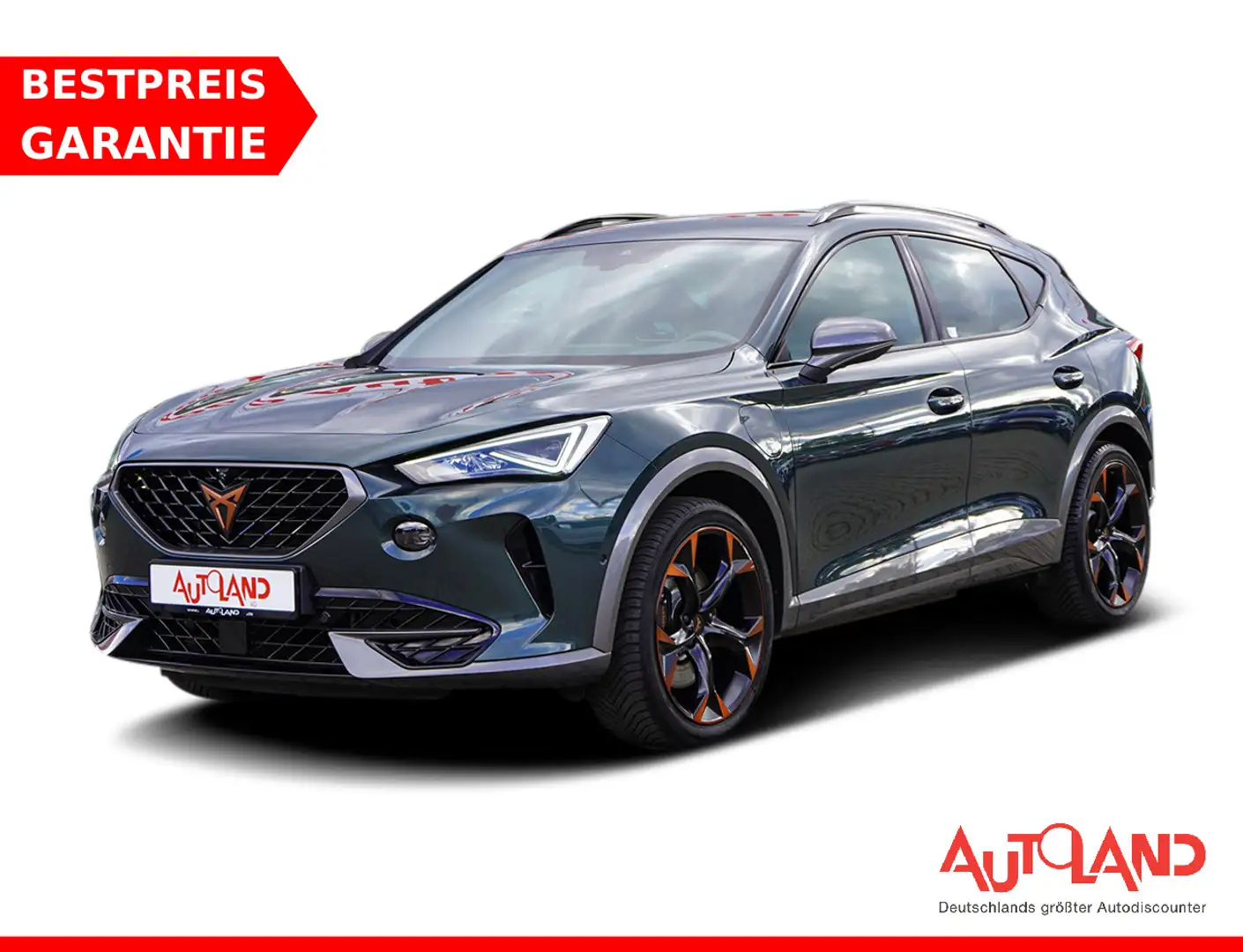 CUPRA Formentor 1.4 TSI eHybrid VZ LED ACC 360° Leder Groen - 1