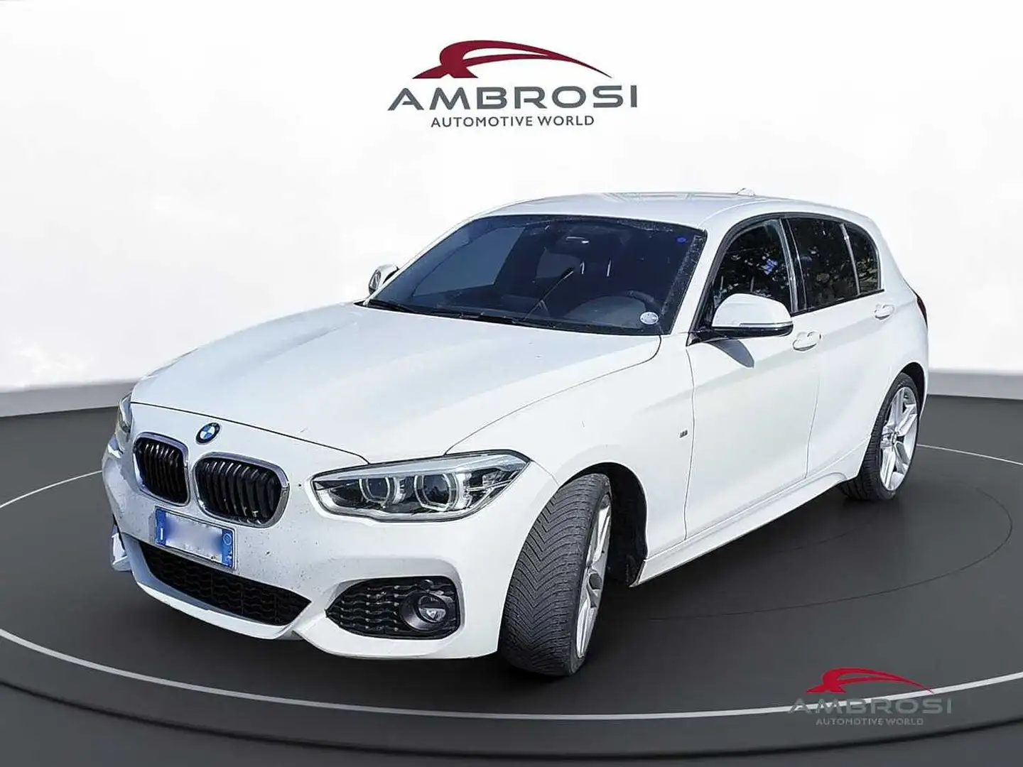 BMW 116 5-porte 116d 5p. Msport Bianco - 1