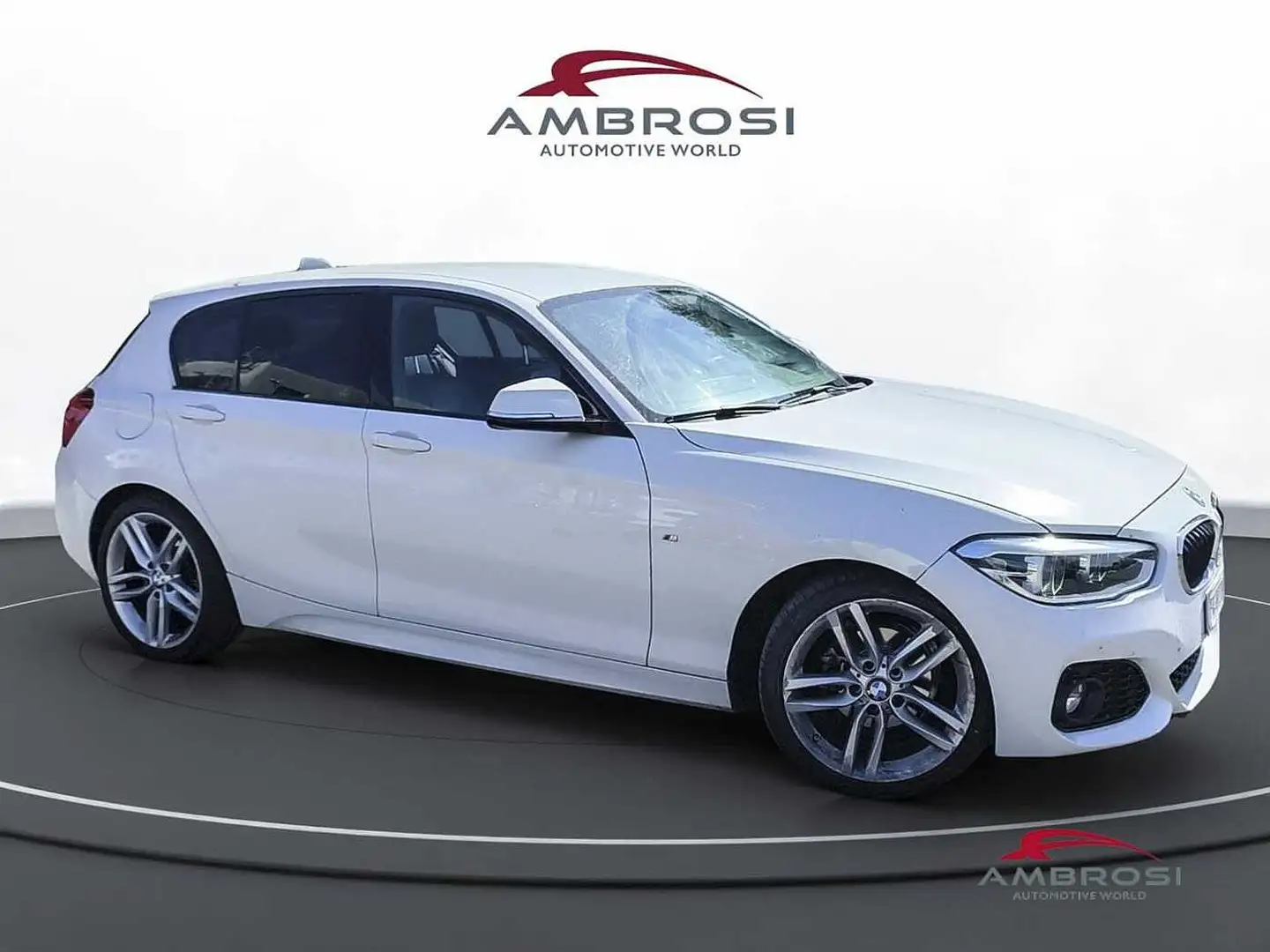 BMW 116 5-porte 116d 5p. Msport Bianco - 2
