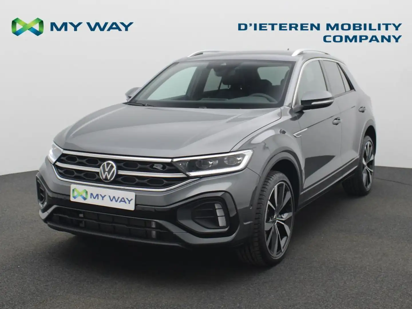 Volkswagen T-Roc R-Line 1.5 TSI 150 PK DSG-7 / ACC / Camera / Side Assist / Apple Carplay Gris - 1