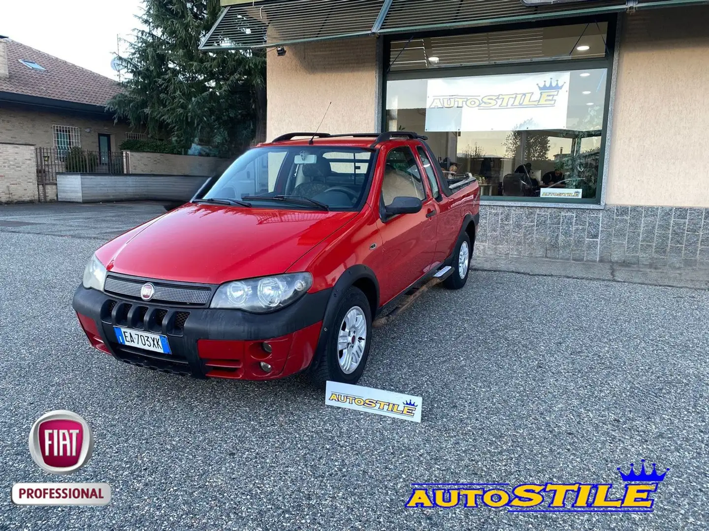 Fiat Strada 1.3 M-Jet 85 cv Pick-up N1 AUTOCARRO UNICO PROPIET Rosso - 1