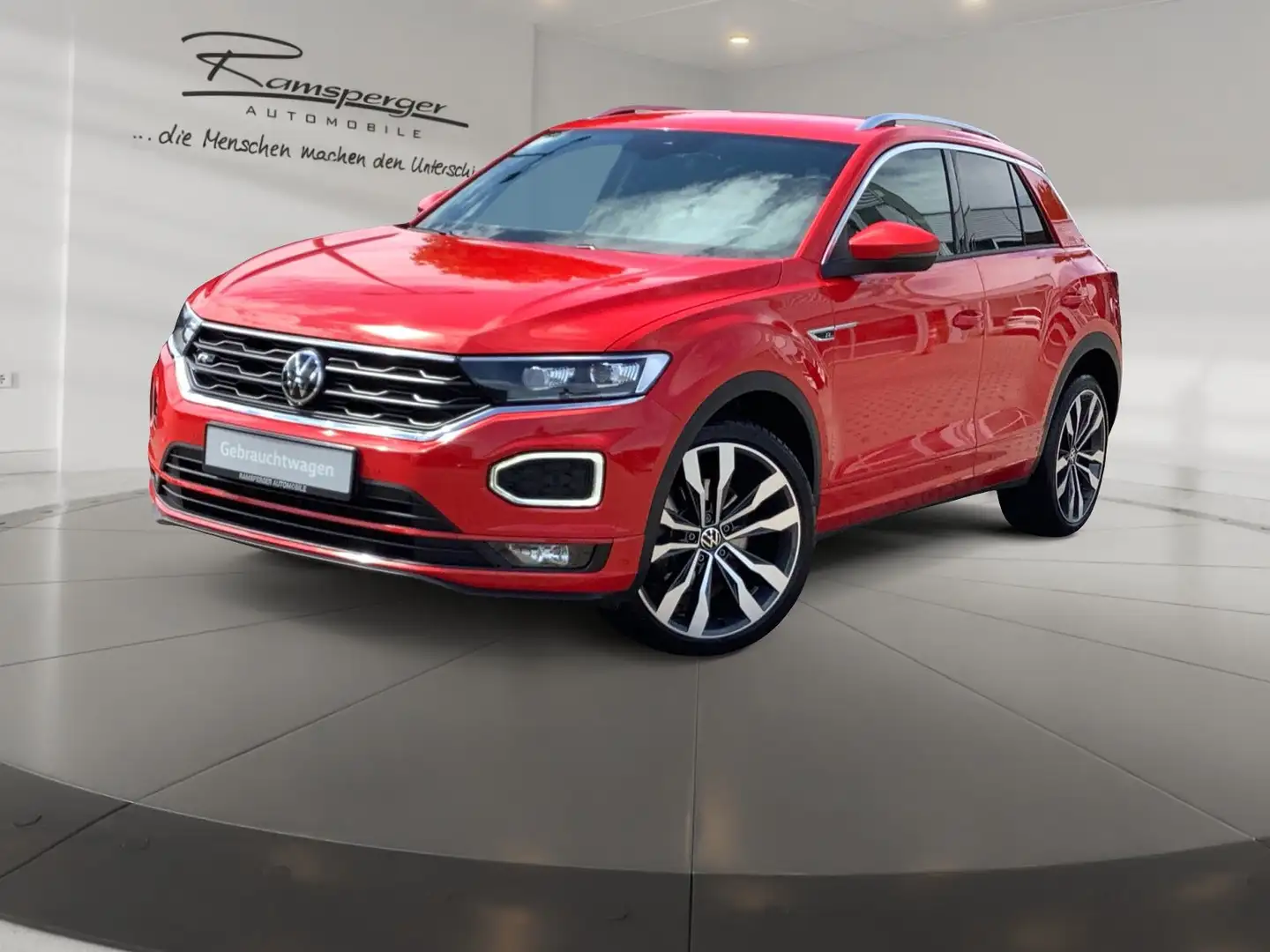 Volkswagen T-Roc 1.5 TSI DSG R-Line AHK ACC LED Navi Kamera Rot - 2