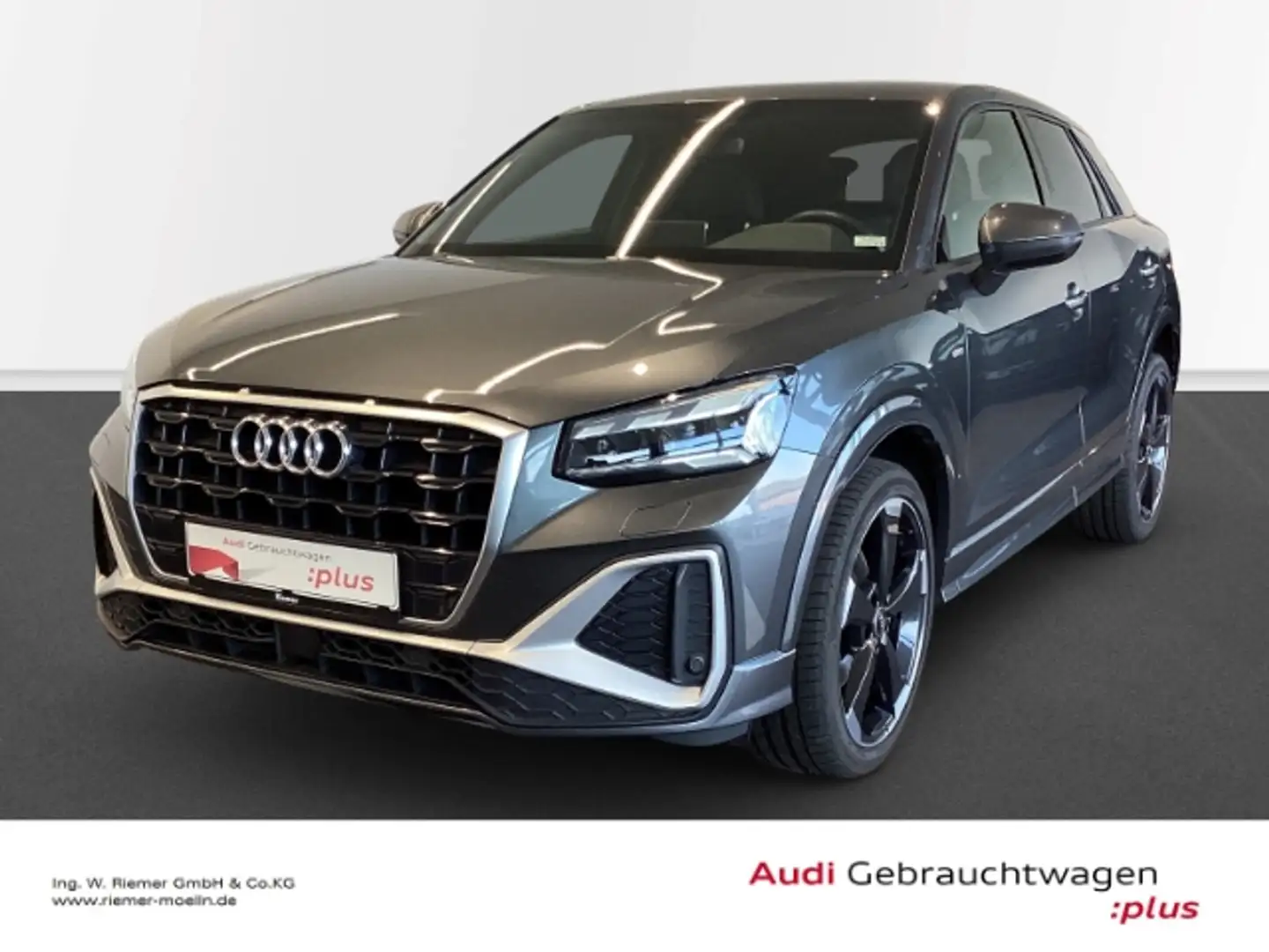 Audi Q2 35 TFSI S line Matrix-LED*Rü-kam.*Navi* El. Heckk Grau - 1
