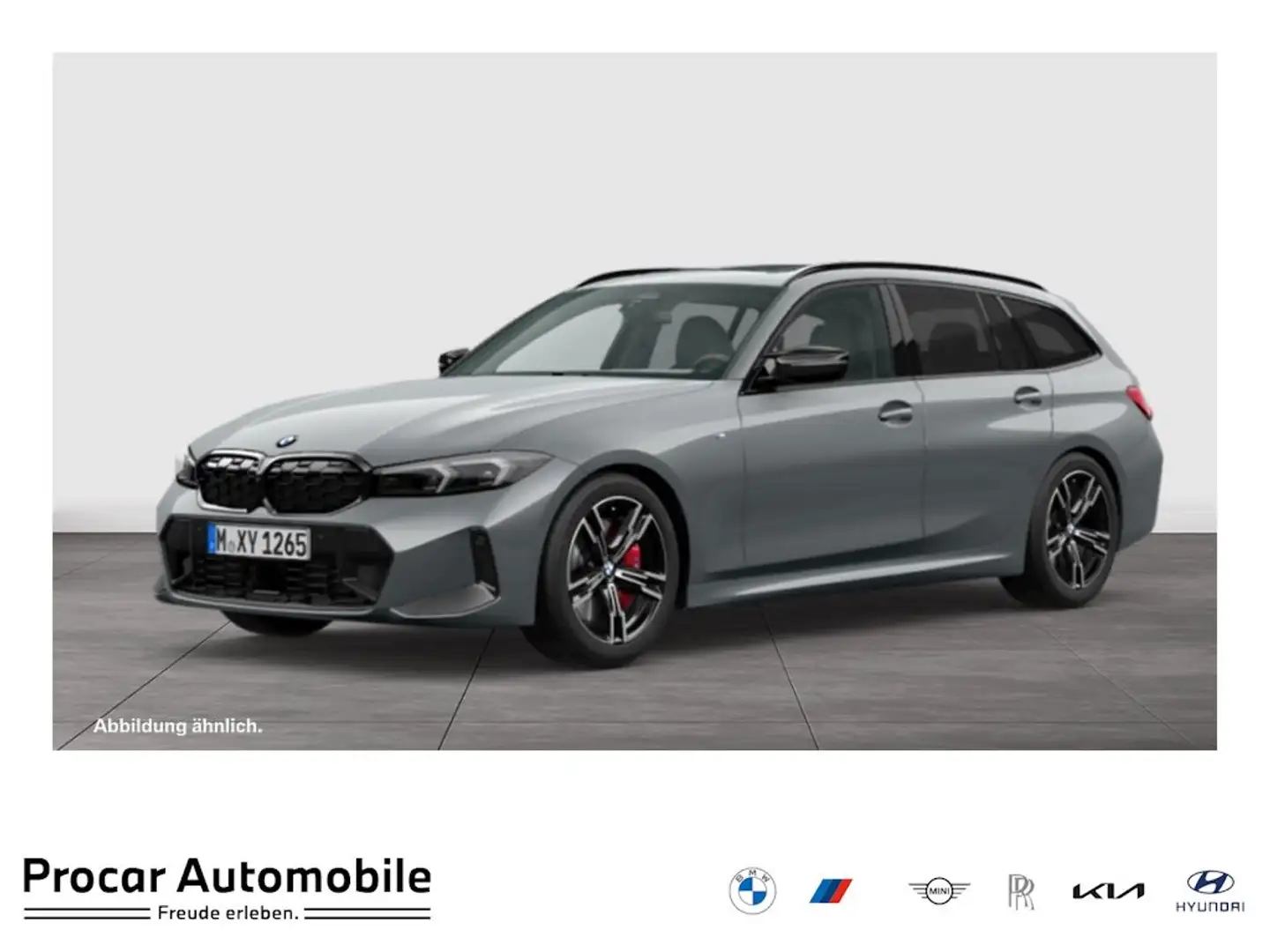 BMW 340 M340i xDrive Touring M-Sport HeadUp Pano ACC AHK Grau - 1