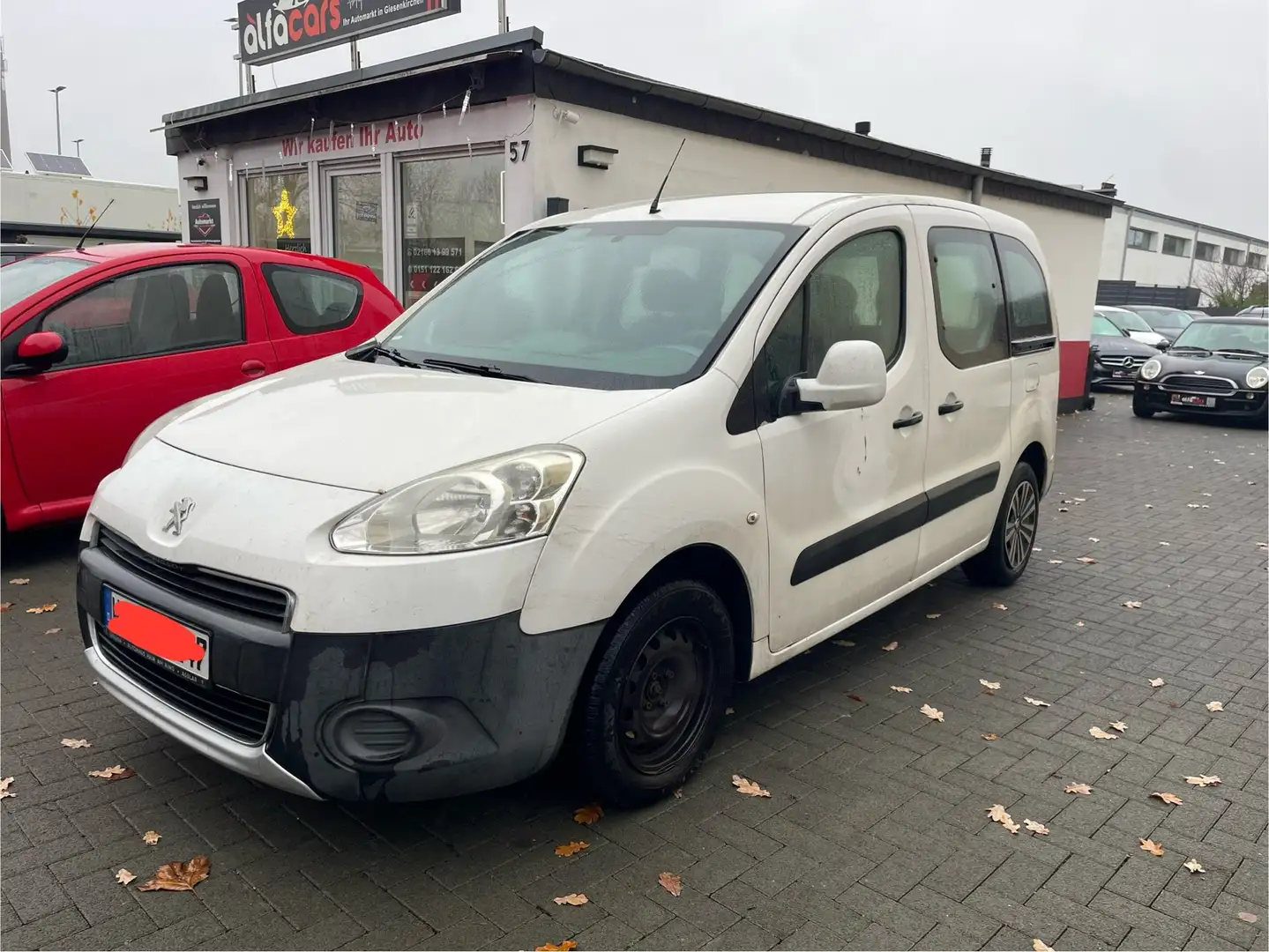 Peugeot Partner Active Klima Euro5 Unfall  Tüv 2/26 Weiß - 1