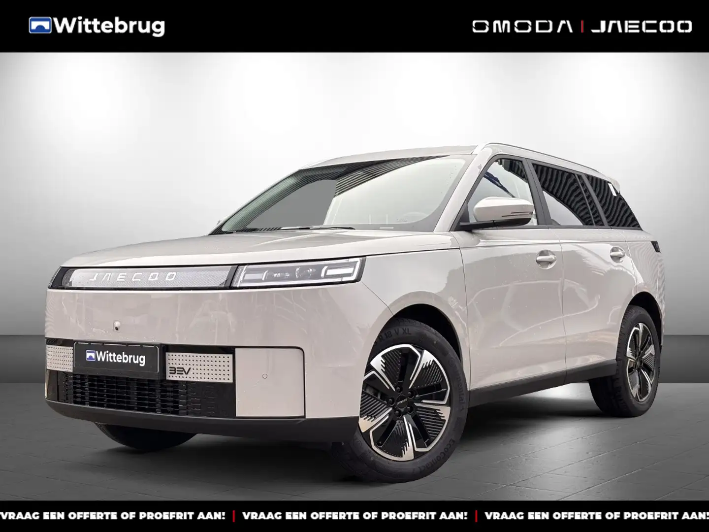 Jaecoo Sonstige 5 EV Exclusive 61 kWh Volledig Elektrisch met 402 Grau - 1