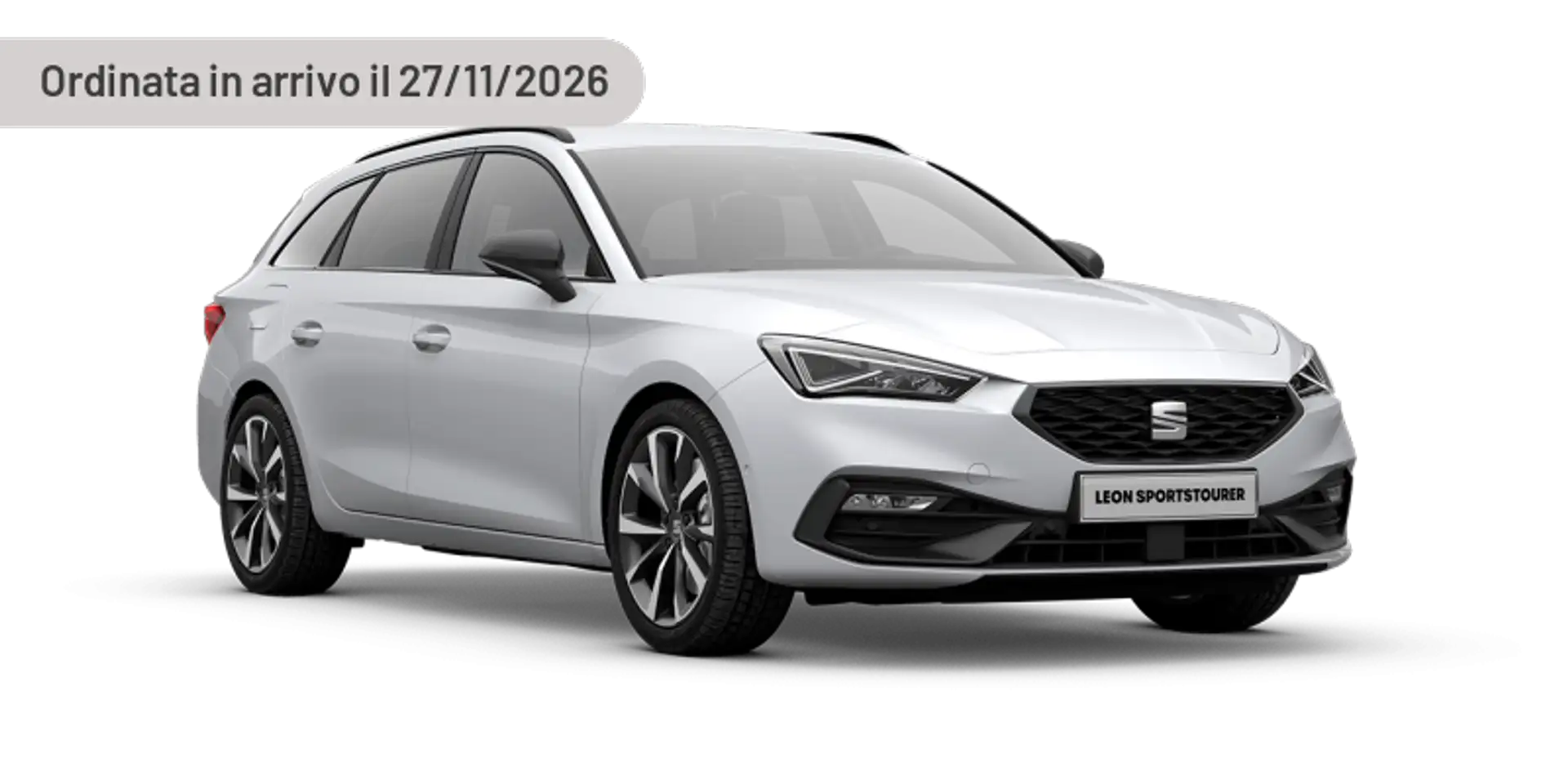 SEAT Leon e-Hybrid Sportstourer 1.5 hybrid 116 CV DSG FR Argent - 1