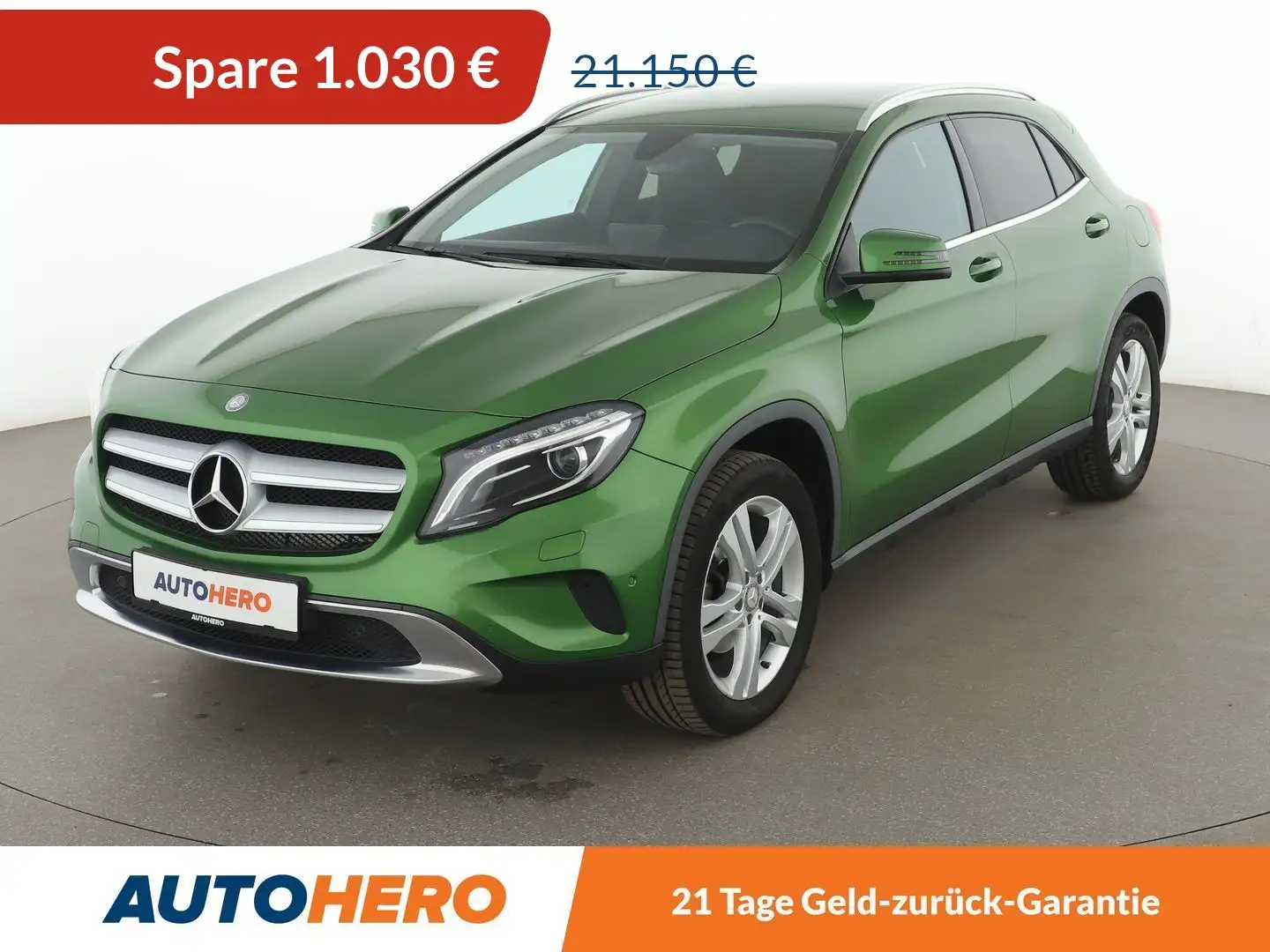 Mercedes-Benz GLA 180 GLA 180 Urban Aut.*NAVI*BI-XENON*PDC*TEMPO*SHZ* Grün - 1