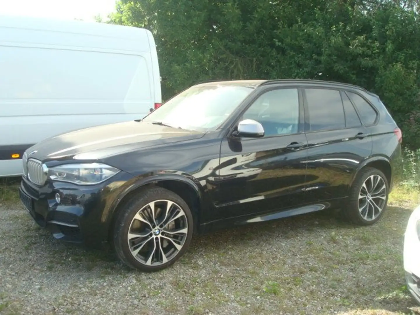 BMW X5 M M50d Navi Alu, Lederausstattung Service gepfl. Schwarz - 1