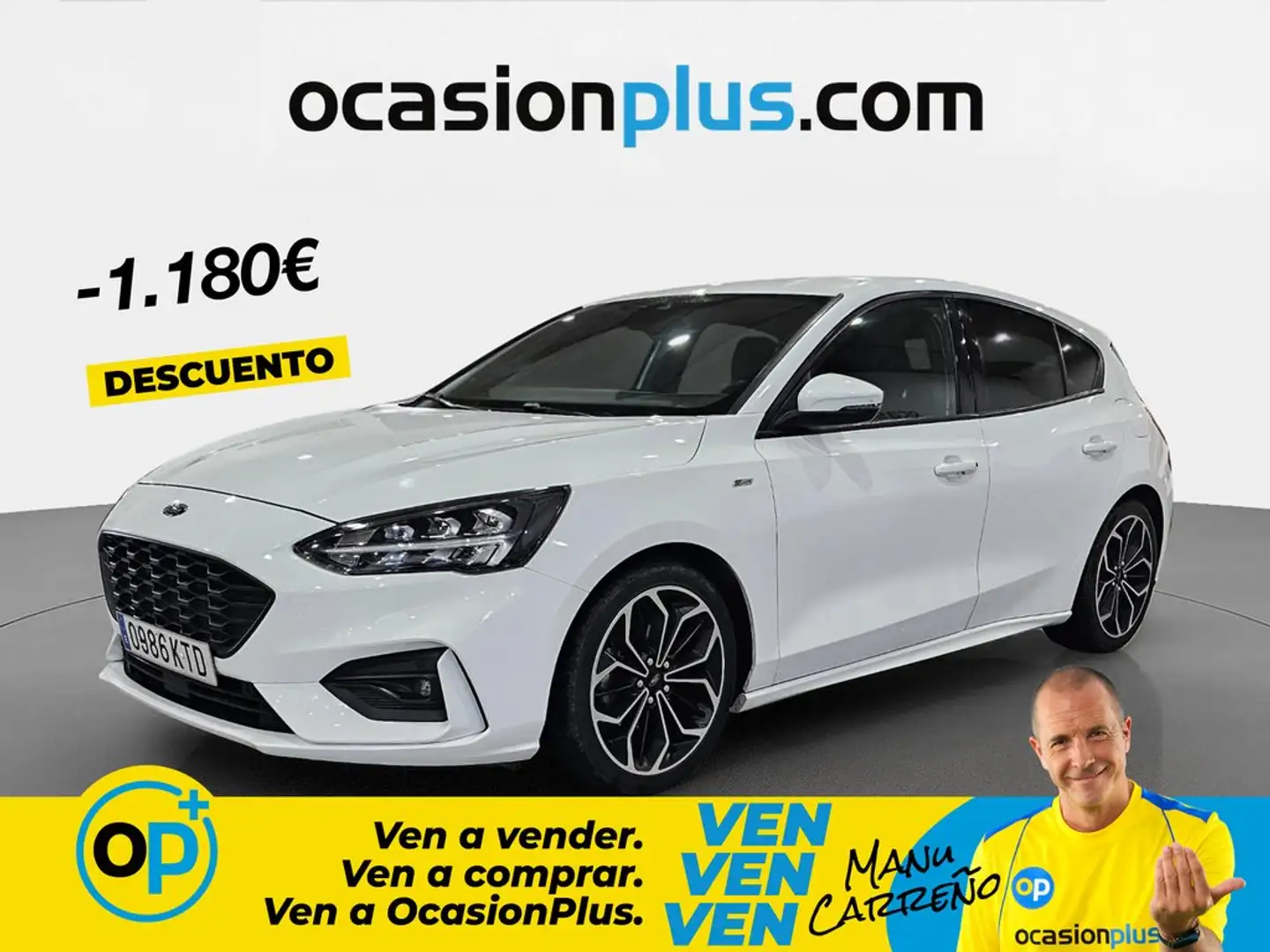 Ford Focus 1.0 Ecoboost ST Line 125 Blanco - 1