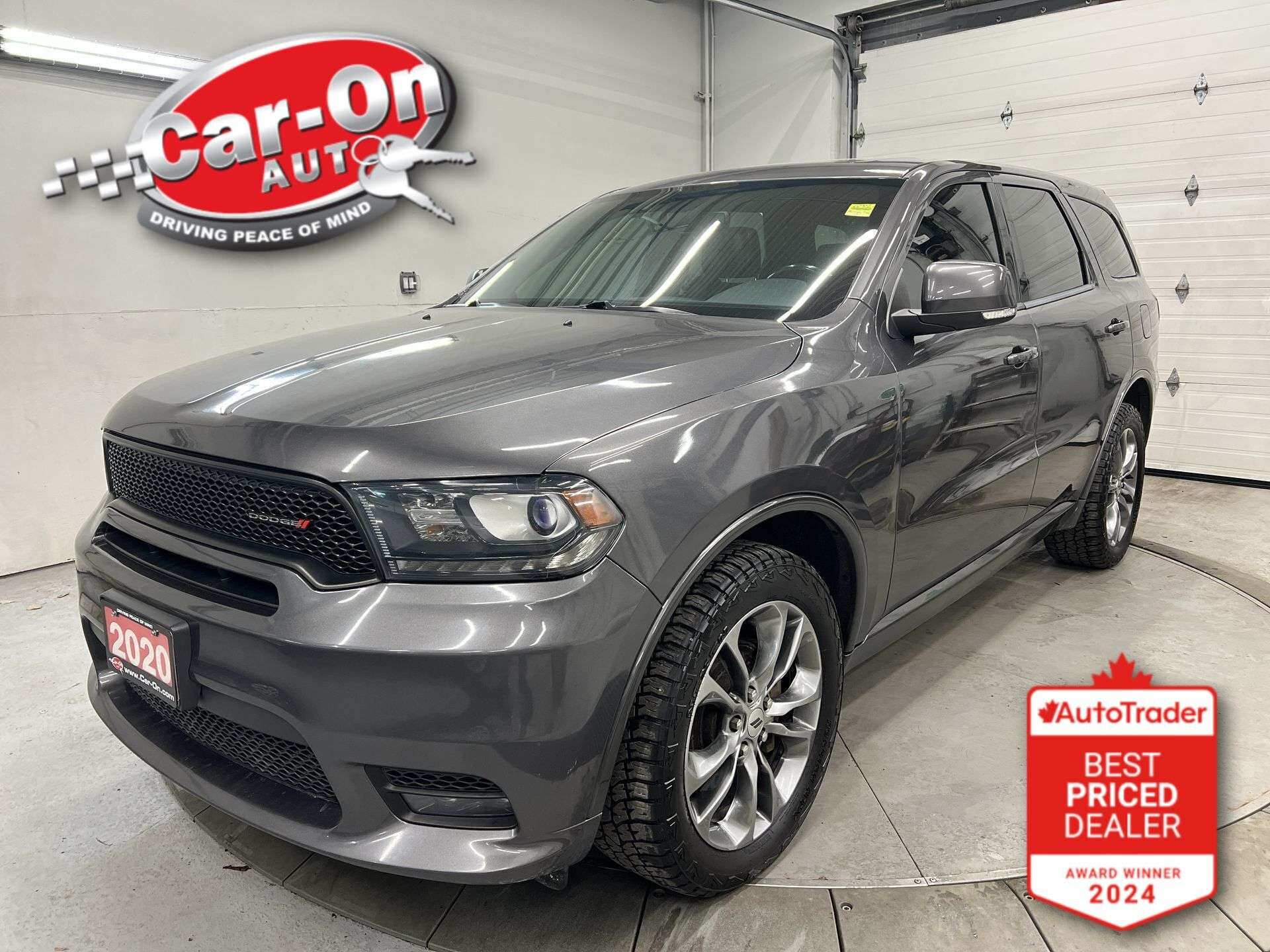 Gray 2020 Dodge Durango GT AWD SUV / Crossover All-Wheel Drive Automatic