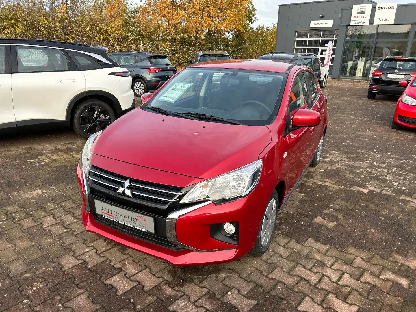 Mitsubishi Space Star 1.2 MIVEC AS&G Plus,Apple Carplay Rosso - 2