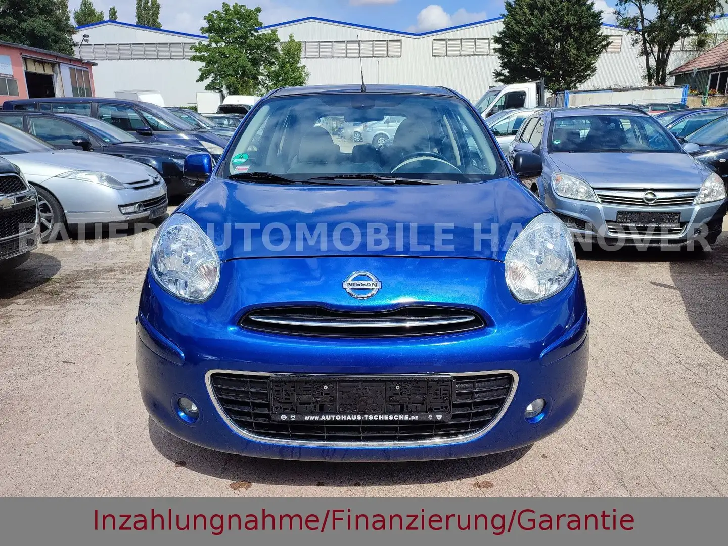 Nissan Micra Tekna 1.2/Automatik/Panomara/Tüv 03.2027 Blau - 2