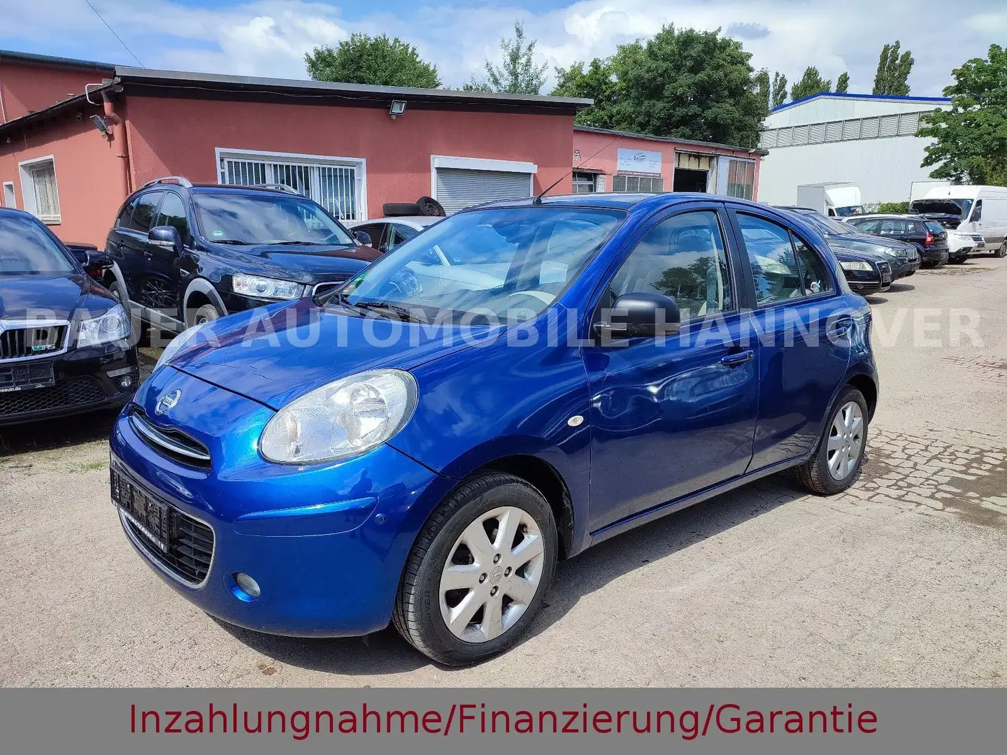 Nissan Micra Tekna 1.2/Automatik/Panomara/Tüv 03.2027 Blau - 1