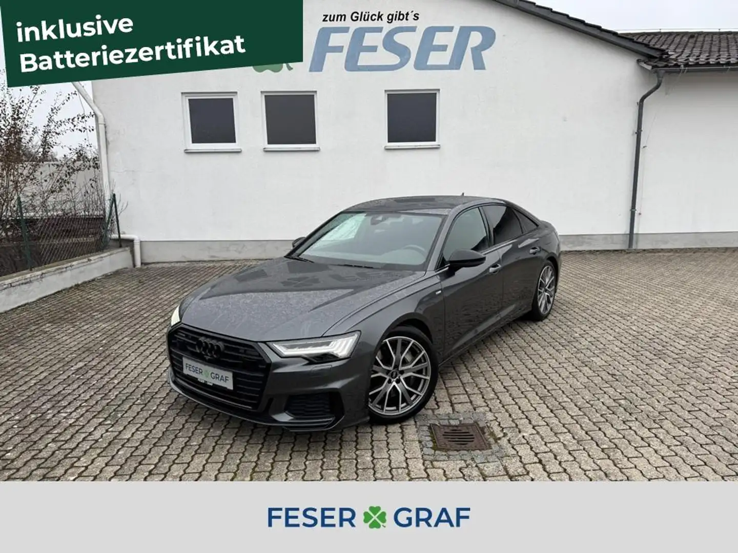 Audi A6 Lim. S Line 50 TFSIe quattro ACC AHK 20" B&O LEDER Grau - 1