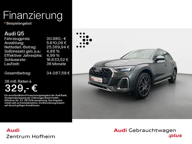 Audi Q5 50 TFSIe qu S line S tro*LED*Virtual*Navi+*AH