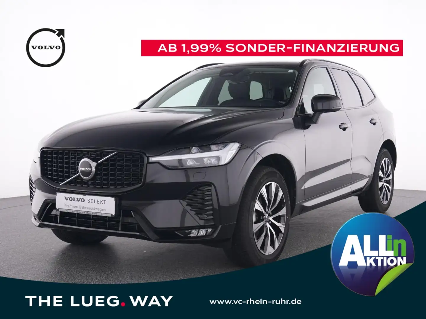 Volvo XC60 B4 D Plus Dark +WINTER+BUSINESS PAKET+FAP+ Noir - 1