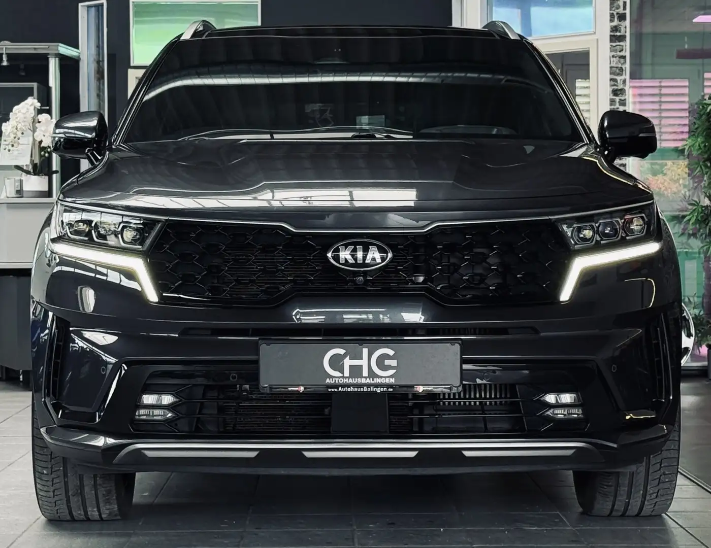 Kia Sorento Platinum 4WD 1.HAND|7-Sitzer|ACC|LED|SHZ Gri - 2