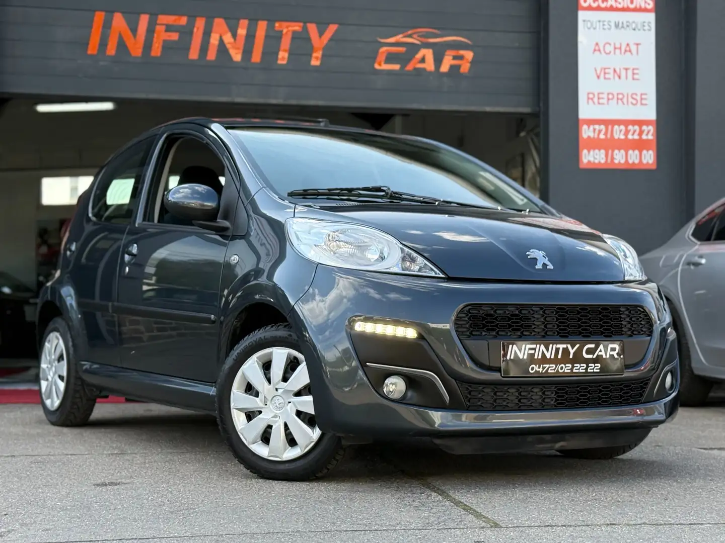 Peugeot 107 1.0i Active Grijs - 1