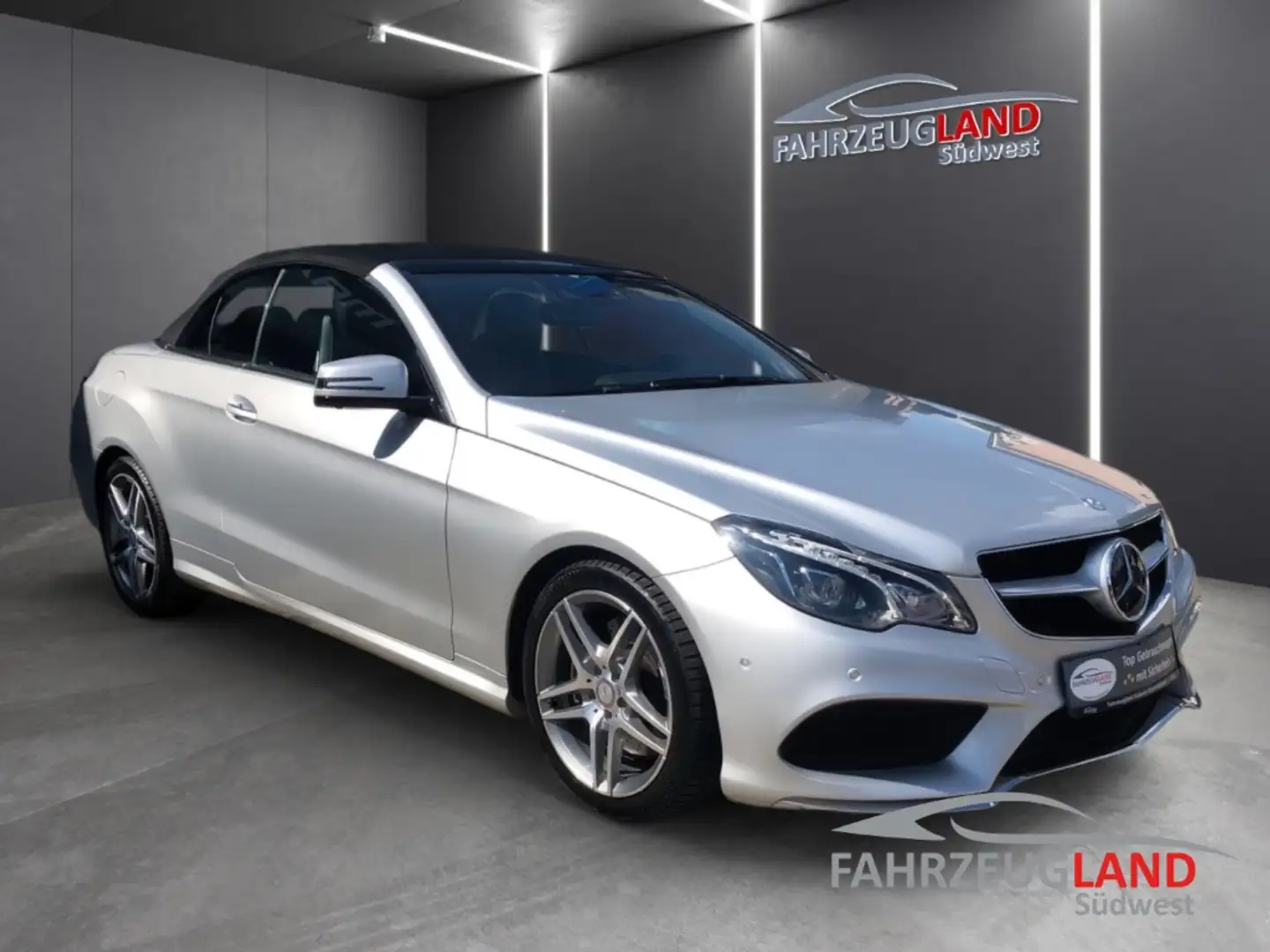 Mercedes-Benz E 400 Cabrio AMG Paket Navi 7G-Tronic Klima Sitze Rückfa Silber - 2