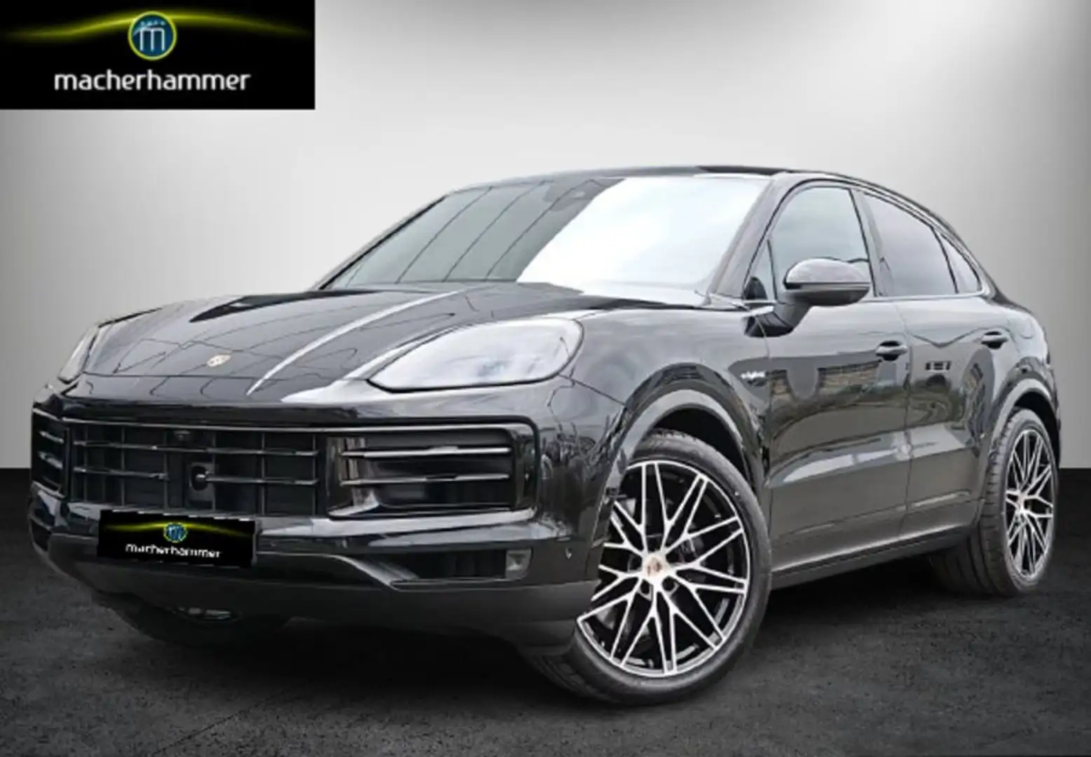 Porsche Cayenne Coupe E-Hyb*AHK*360*PANO*INNO*BOSE*SITZ-KL Schwarz - 1