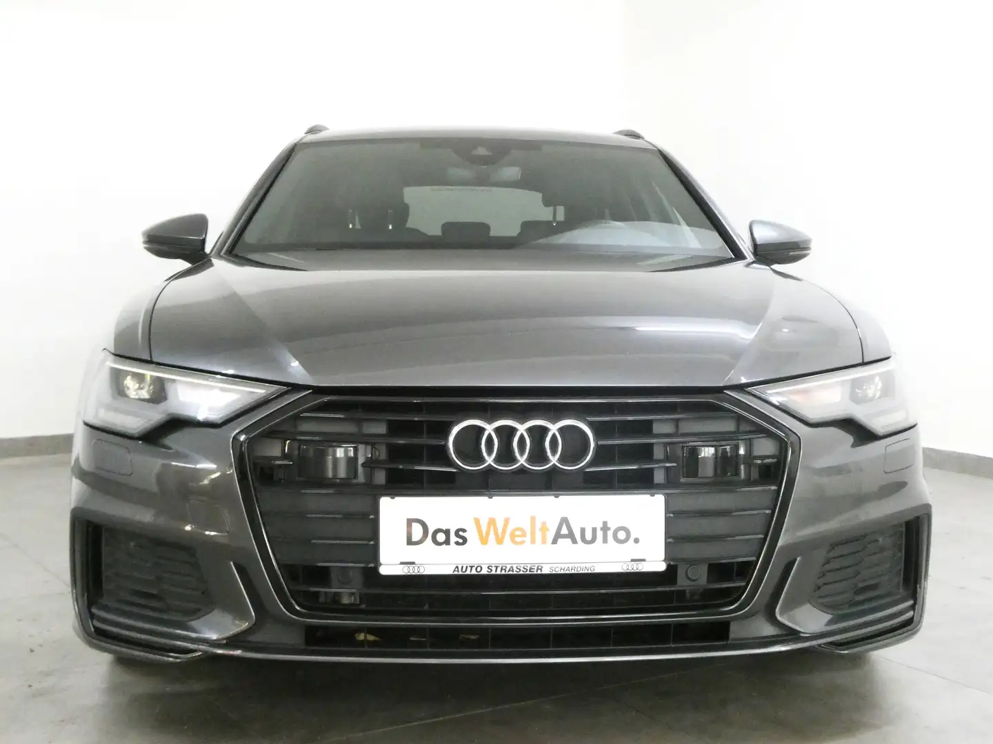 Audi A6 40 TDI "S-Line" Optikpaket-schwarz LED Navi Ahk ACC App DAB R-Kamera virtual 20" elektr.-H phone-box Ambientelicht Grau - 2