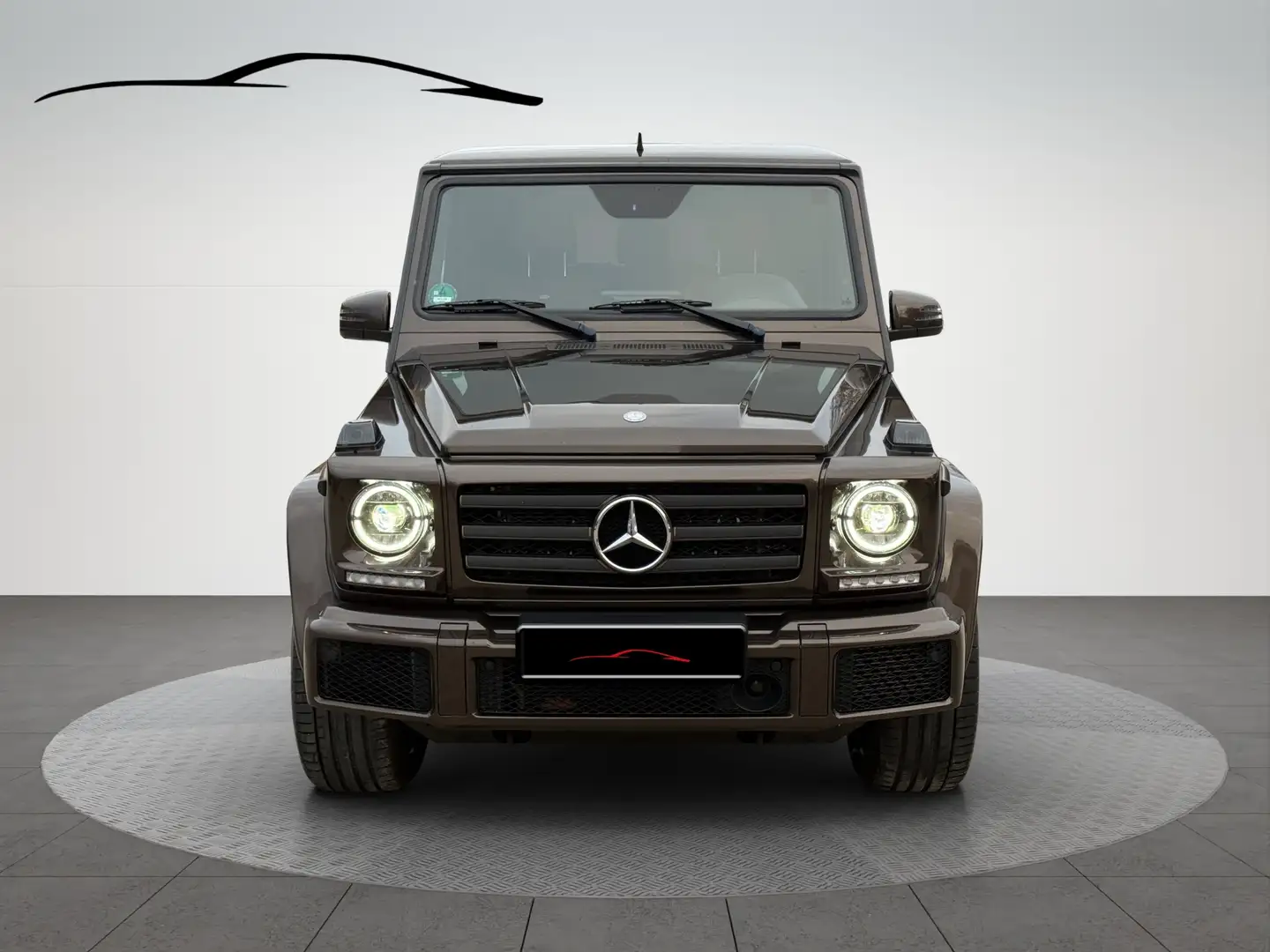 Mercedes-Benz G 500 G 500 AMG Line Voll Ausgestattet/Schiebe Dach/Led Hnědá - 2