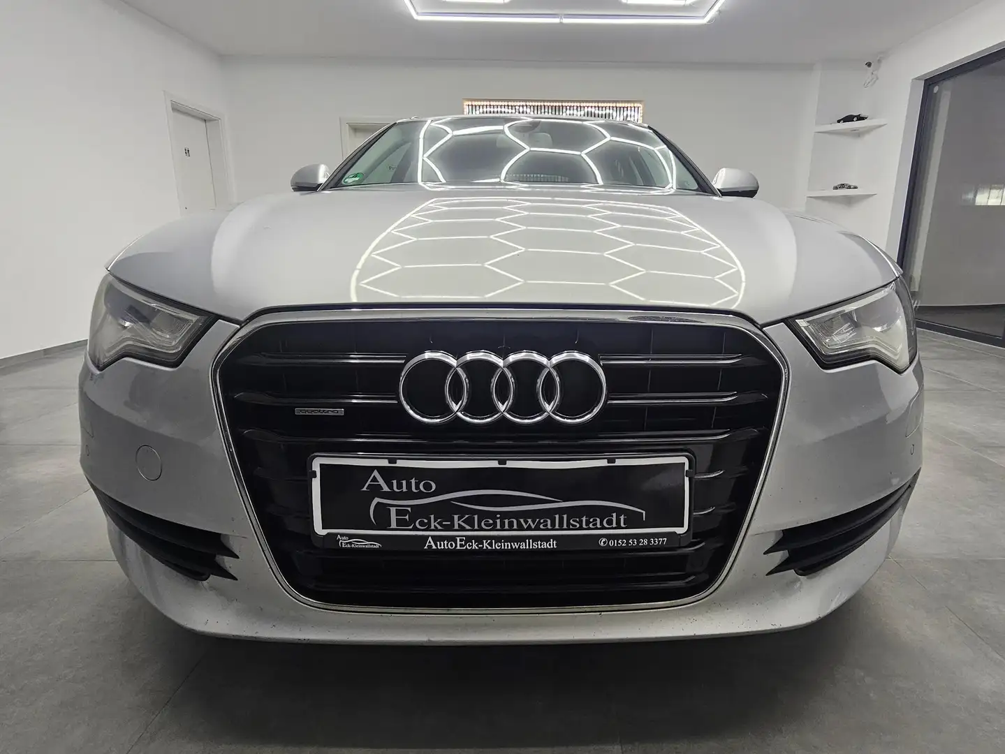 Audi A6 3.0 TDI quattro*1.HAND*SCHECKHEFT*STANDHEIZUNG! Silber - 2